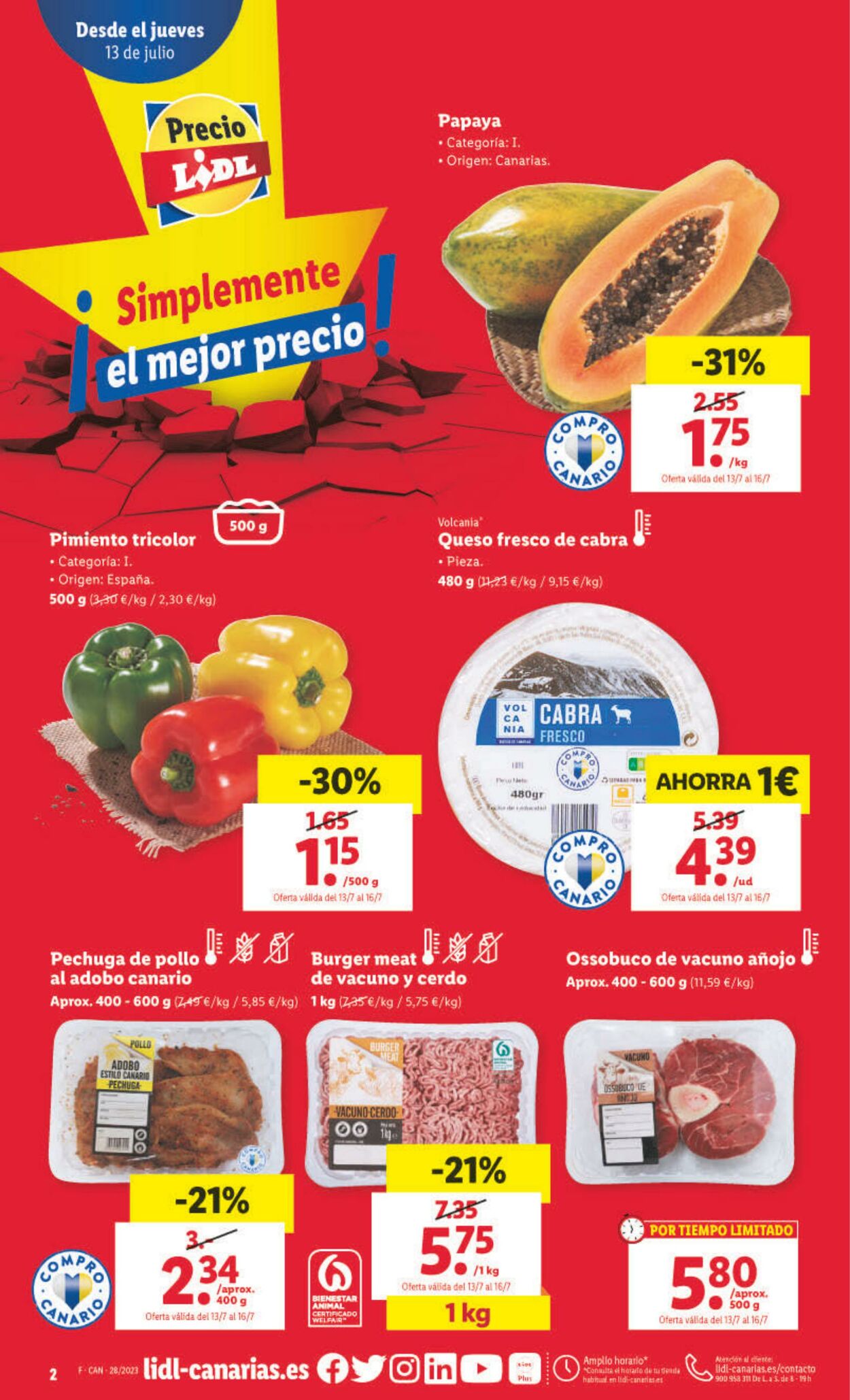 Folleto Lidl 13.07.2023 - 19.07.2023