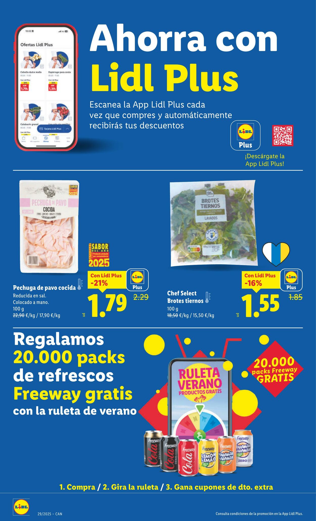Folleto Lidl 14.07.2025 - 20.07.2025