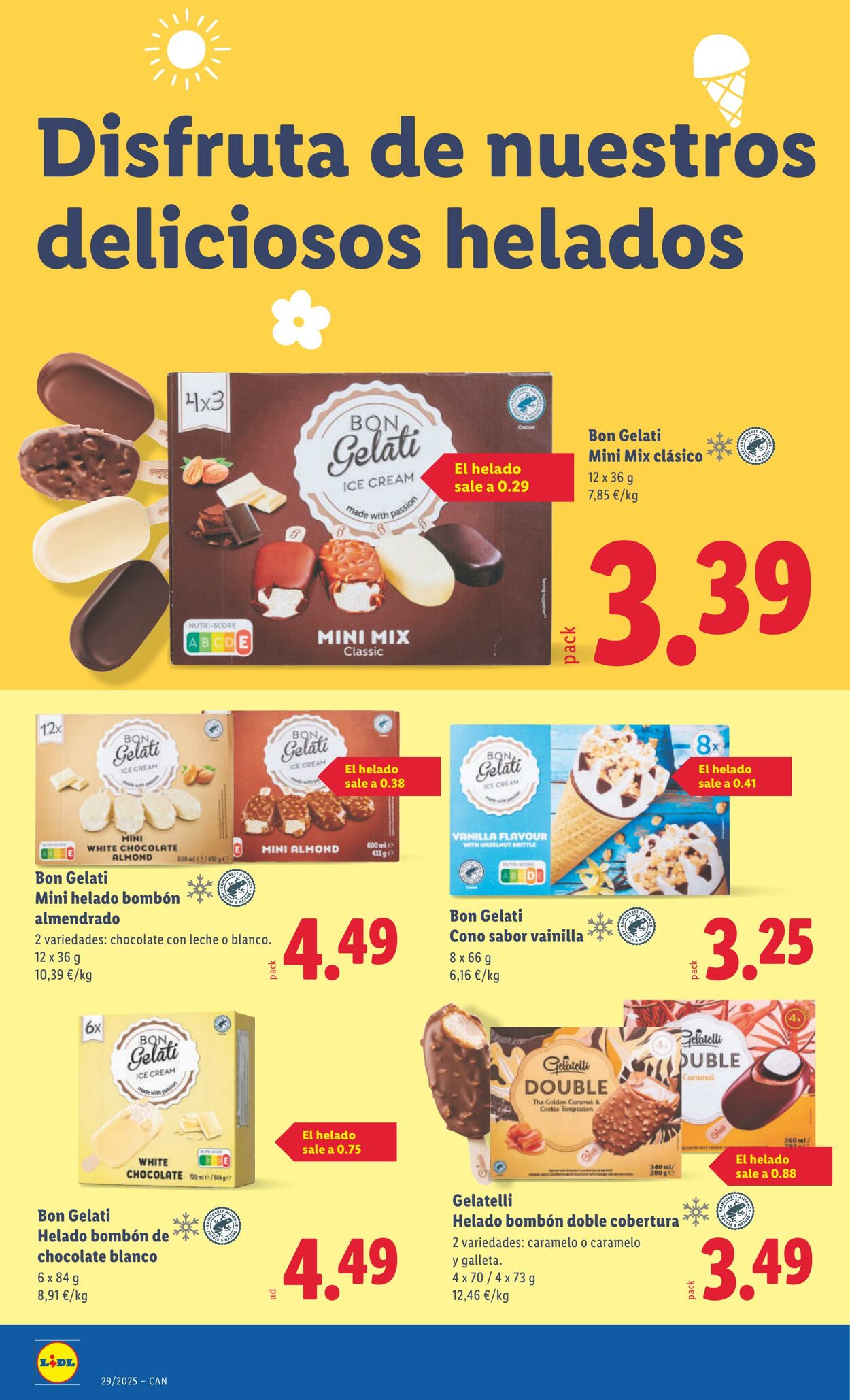 Folleto Lidl 14.07.2025 - 20.07.2025