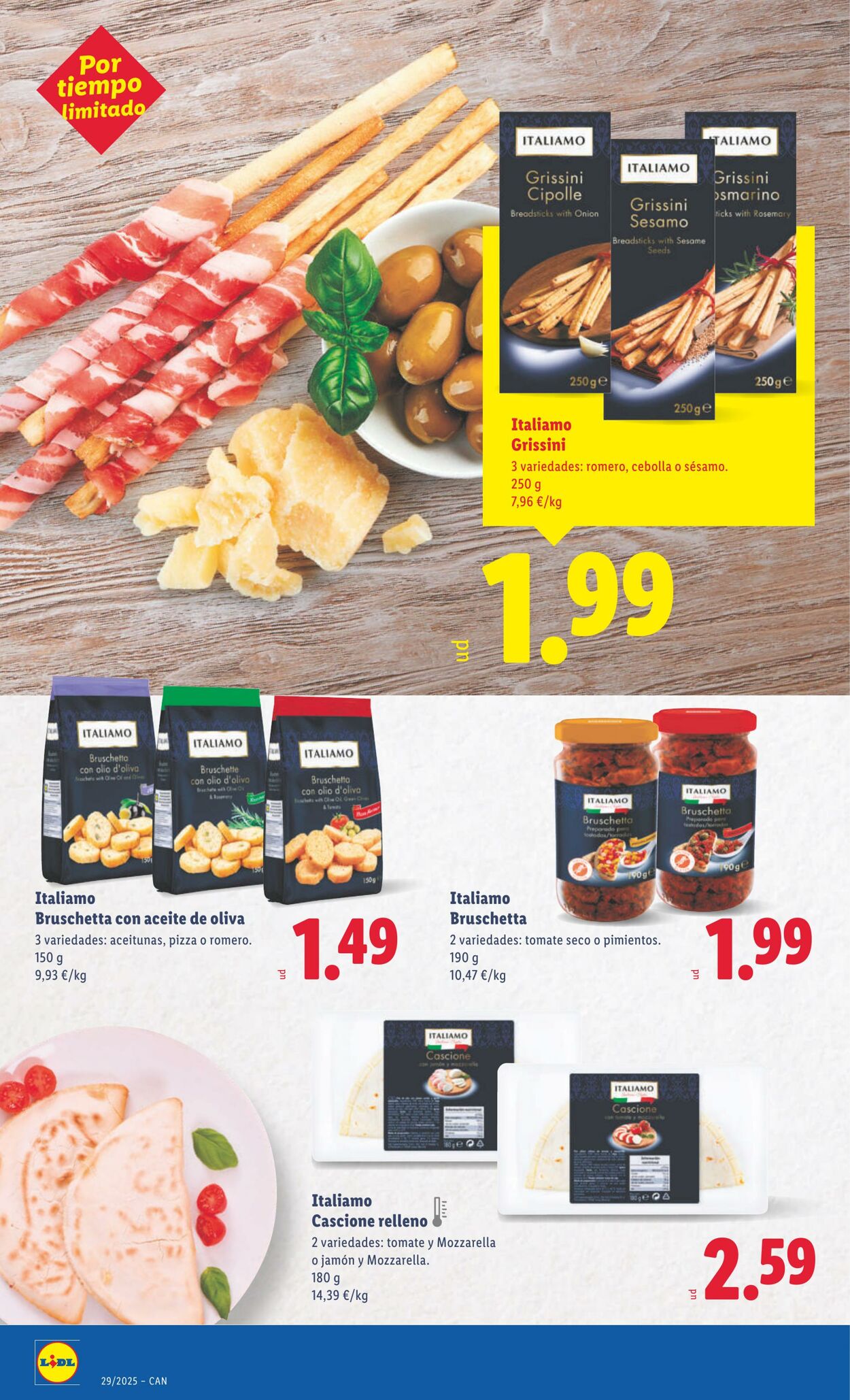 Folleto Lidl 14.07.2025 - 20.07.2025