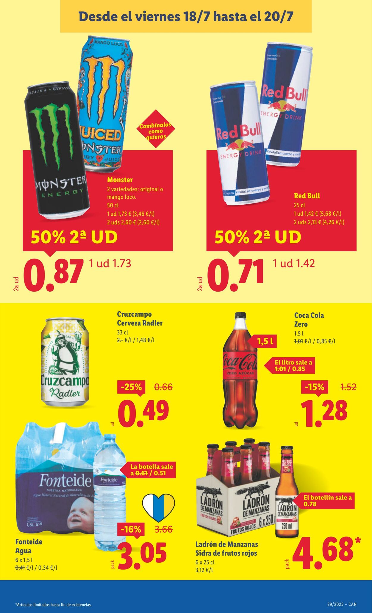 Folleto Lidl 14.07.2025 - 20.07.2025
