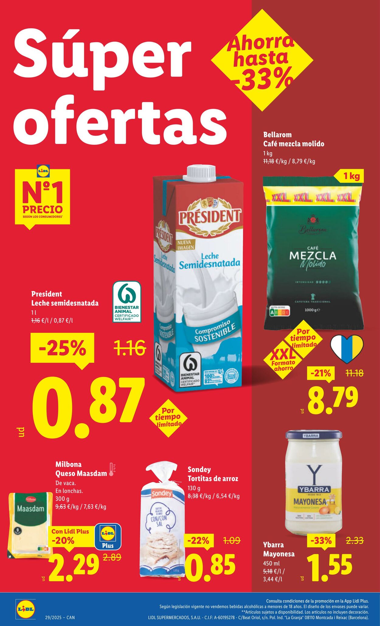 Folleto Lidl 14.07.2025 - 20.07.2025