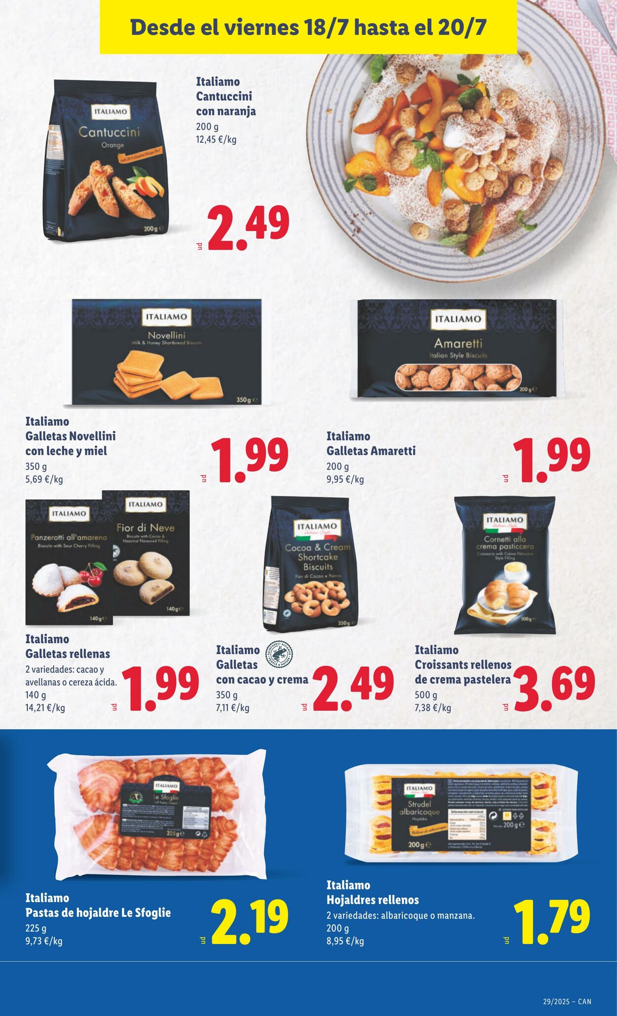Folleto Lidl 14.07.2025 - 20.07.2025