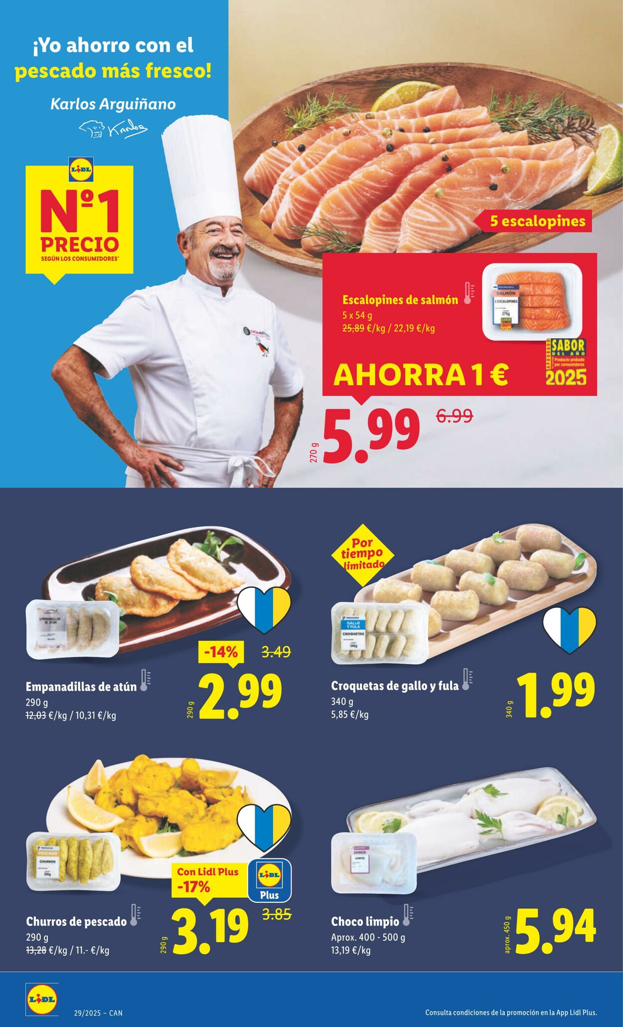 Folleto Lidl 14.07.2025 - 20.07.2025
