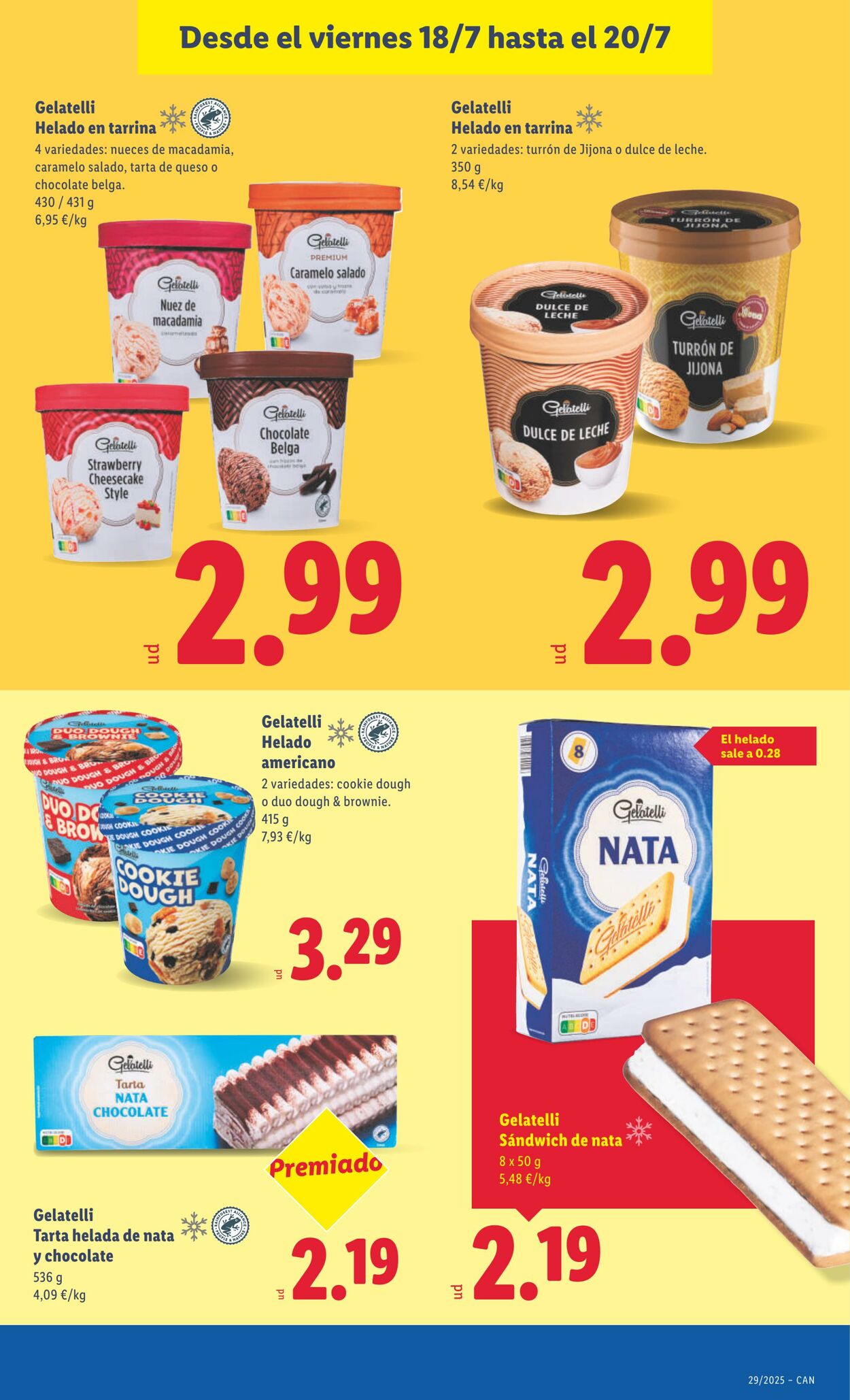 Folleto Lidl 14.07.2025 - 20.07.2025