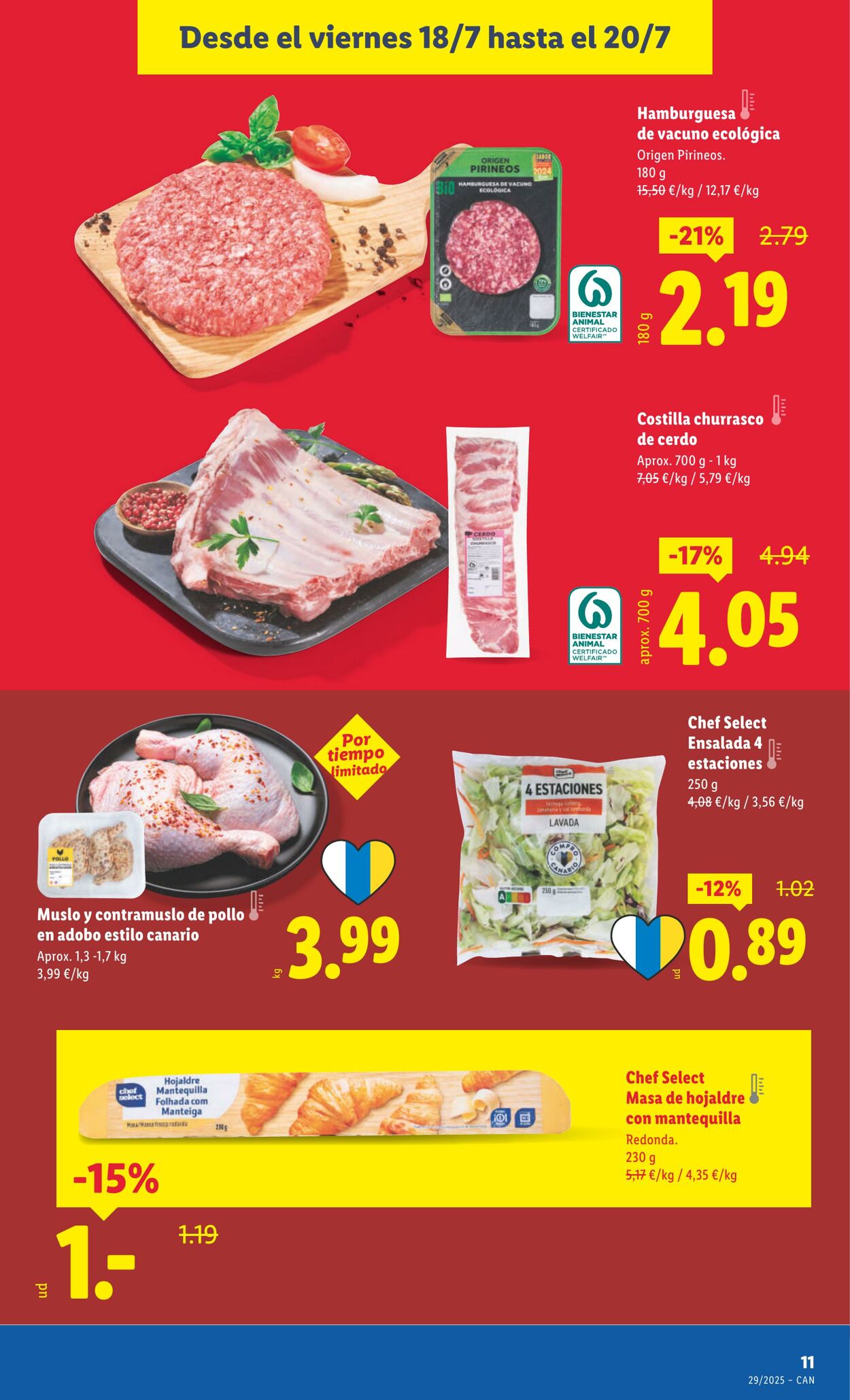 Folleto Lidl 14.07.2025 - 20.07.2025