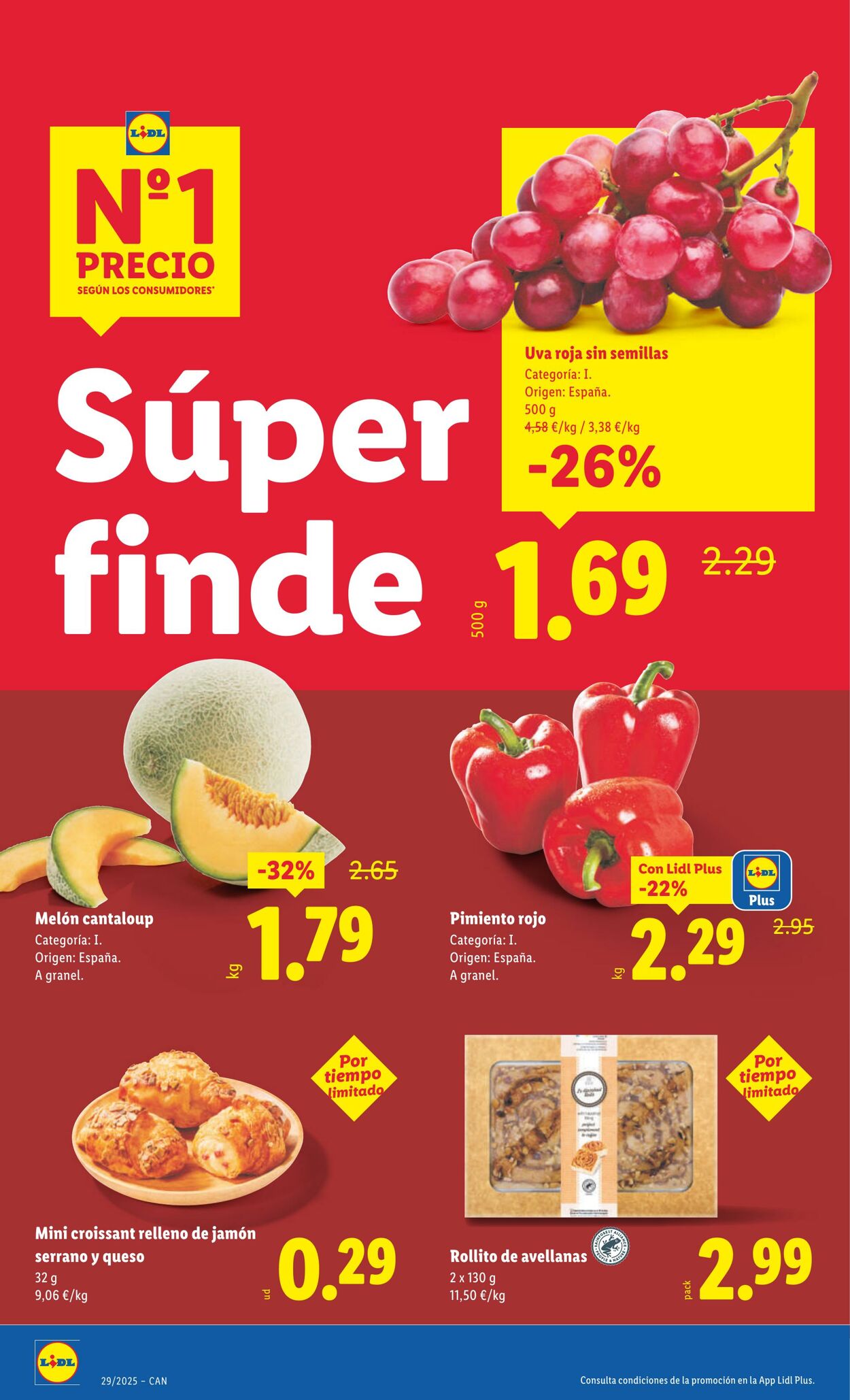 Folleto Lidl 14.07.2025 - 20.07.2025