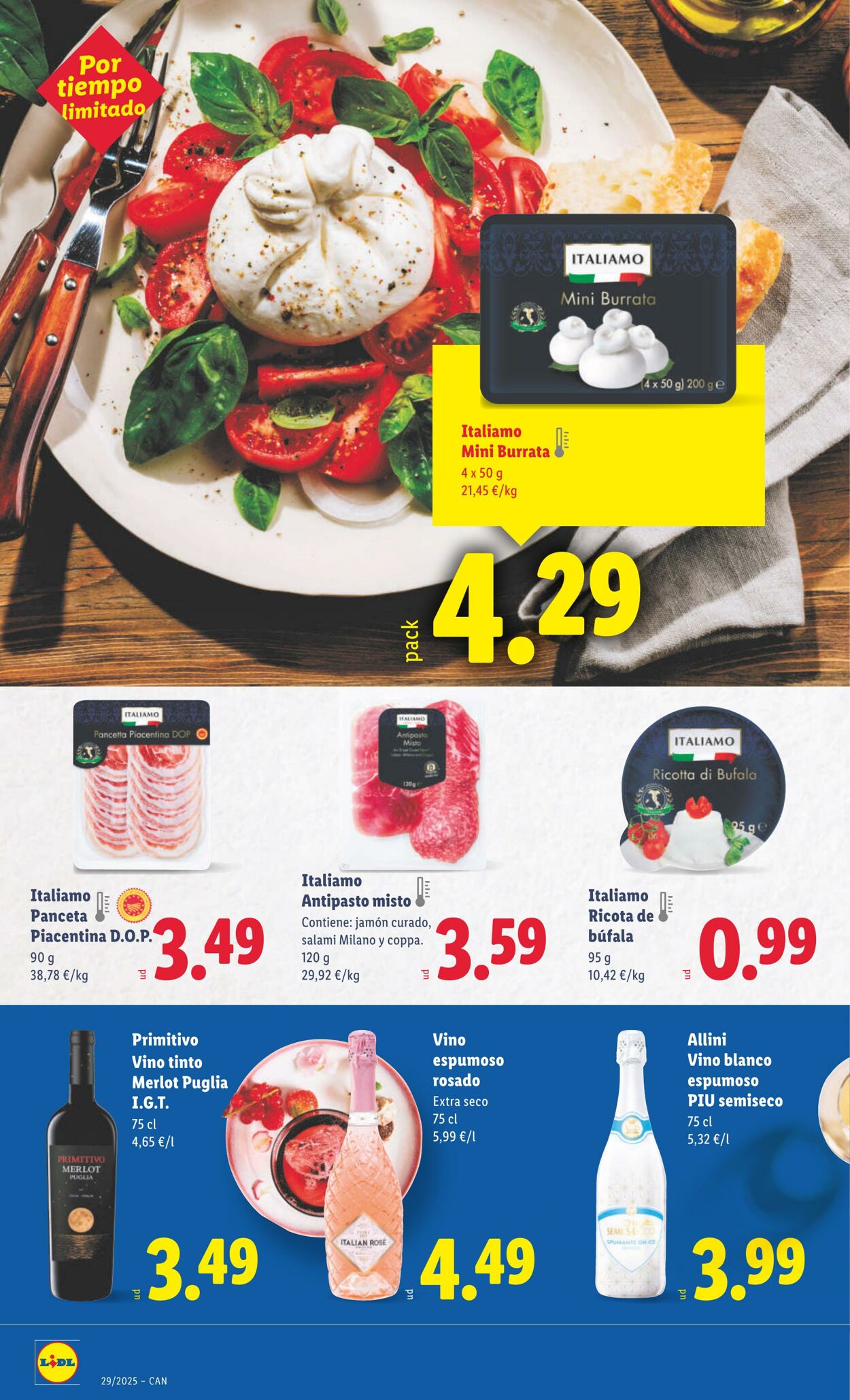 Folleto Lidl 14.07.2025 - 20.07.2025