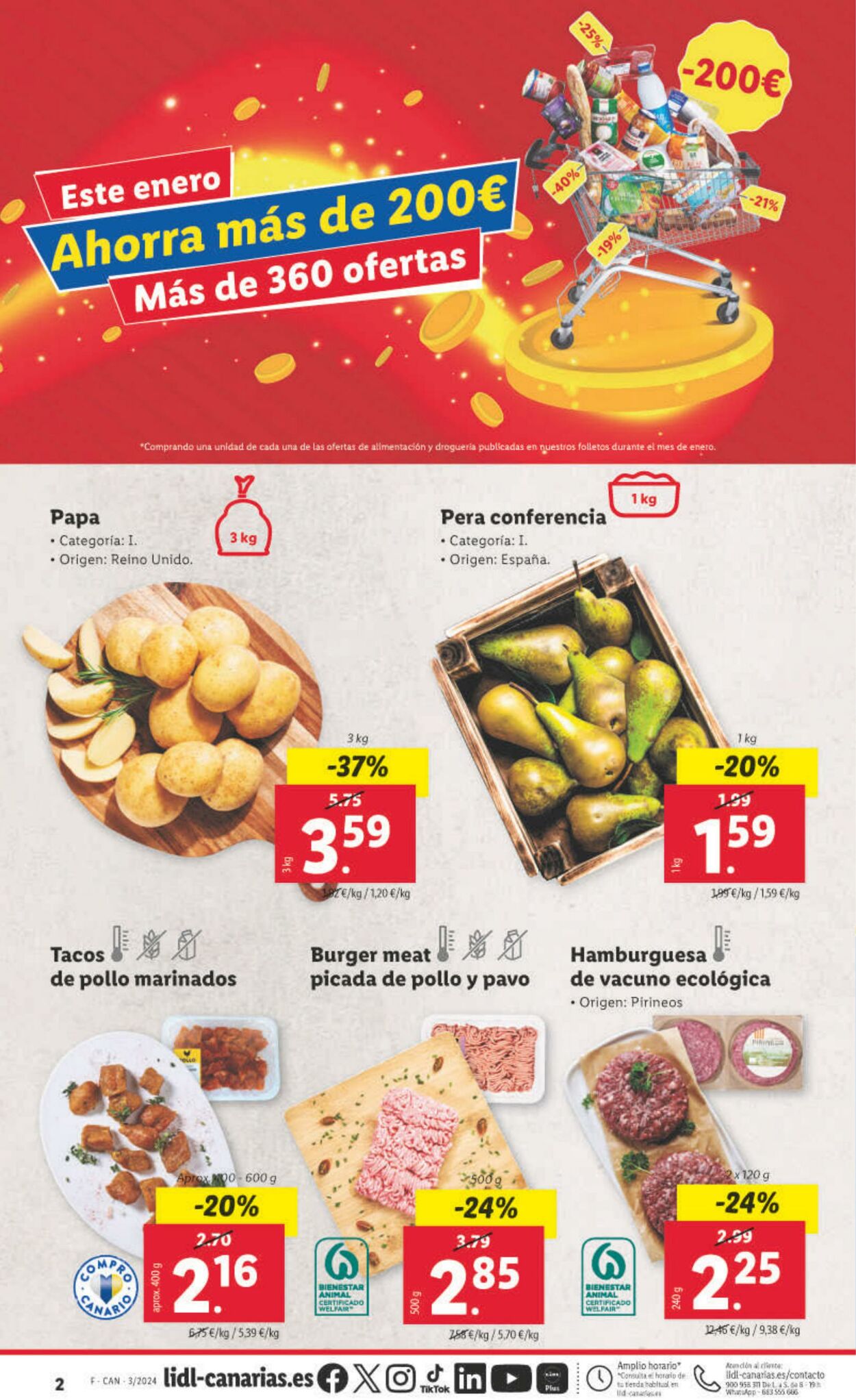 Folleto Lidl 15.01.2024 - 21.01.2024