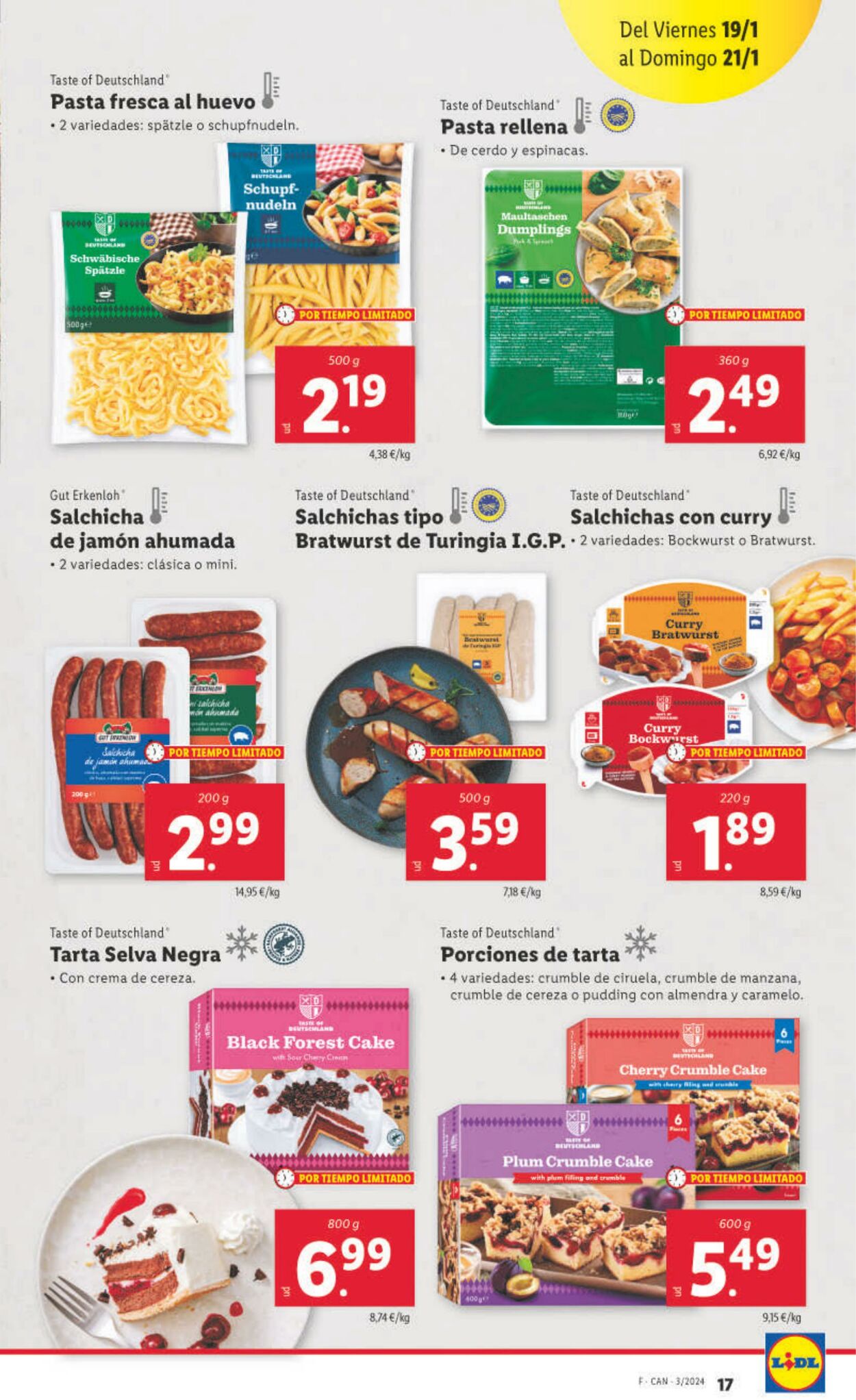 Folleto Lidl 15.01.2024 - 21.01.2024