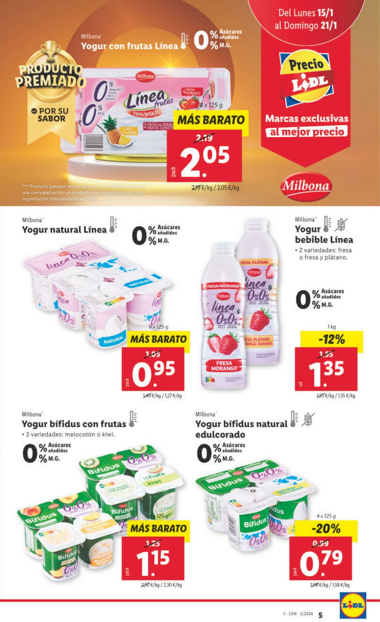 Folleto Lidl 15.01.2024 - 21.01.2024