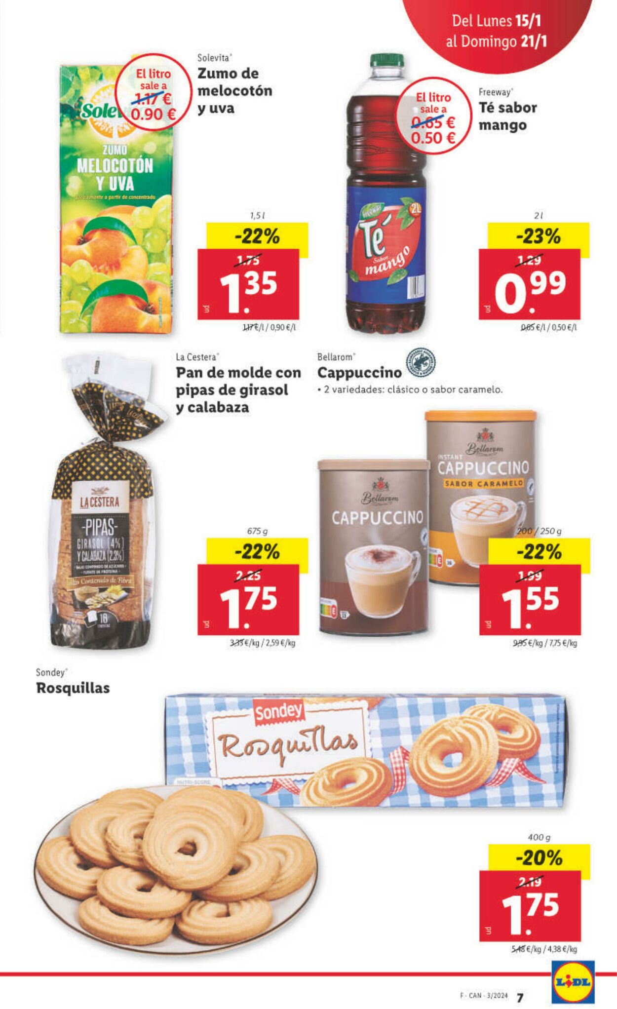 Folleto Lidl 15.01.2024 - 21.01.2024