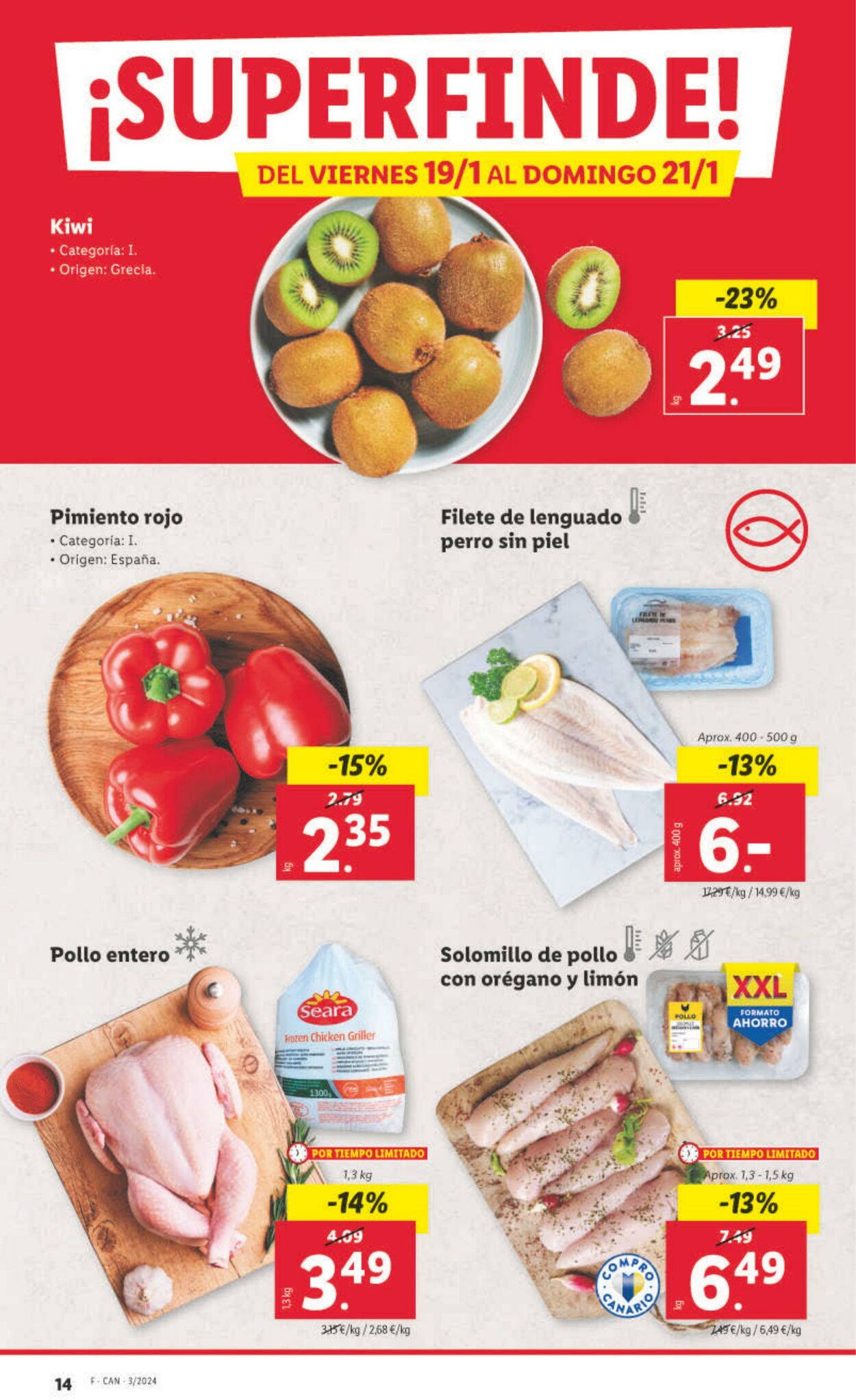 Folleto Lidl 15.01.2024 - 21.01.2024