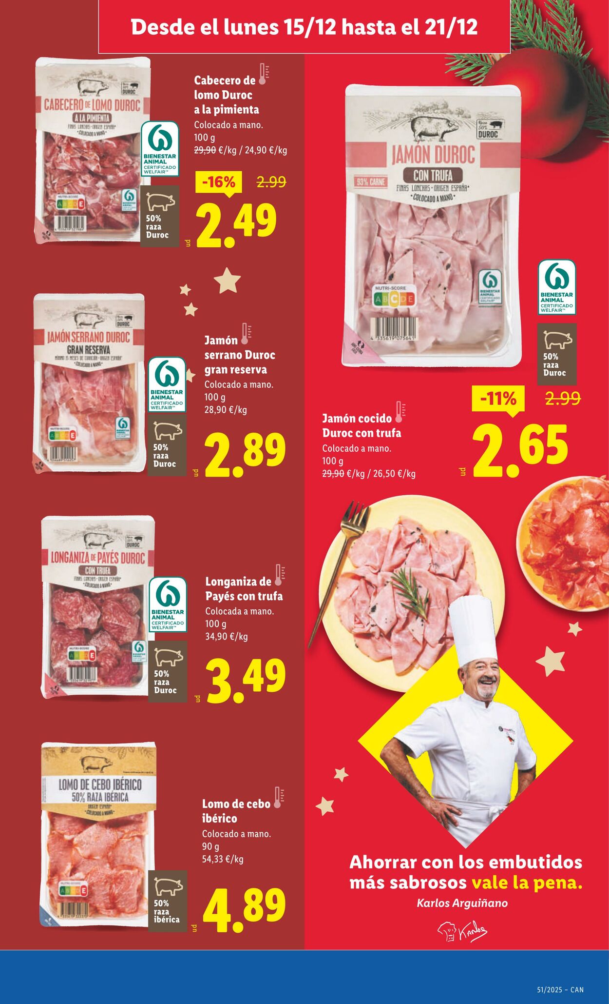 Folleto Lidl 15.12.2025 - 21.12.2025