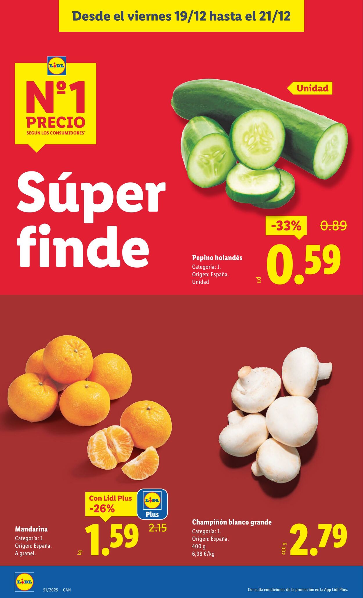 Folleto Lidl 15.12.2025 - 21.12.2025