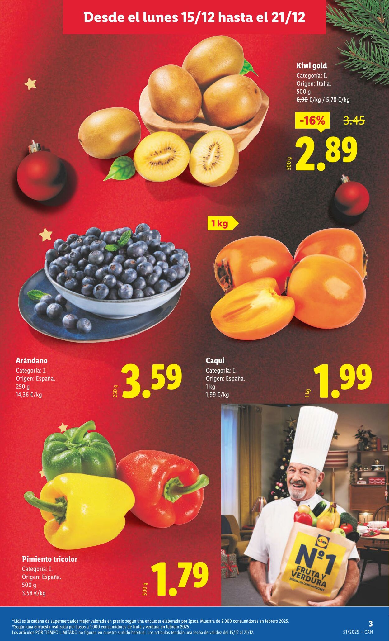 Folleto Lidl 15.12.2025 - 21.12.2025