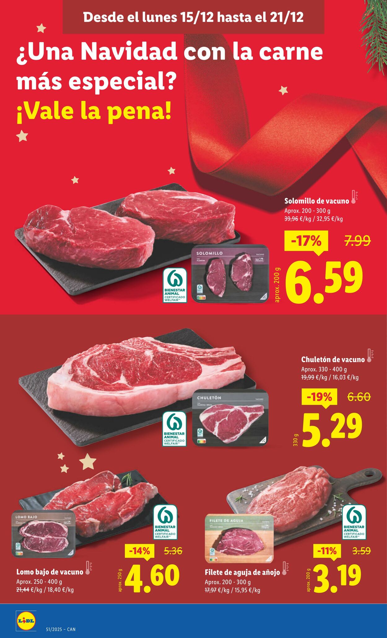 Folleto Lidl 15.12.2025 - 21.12.2025