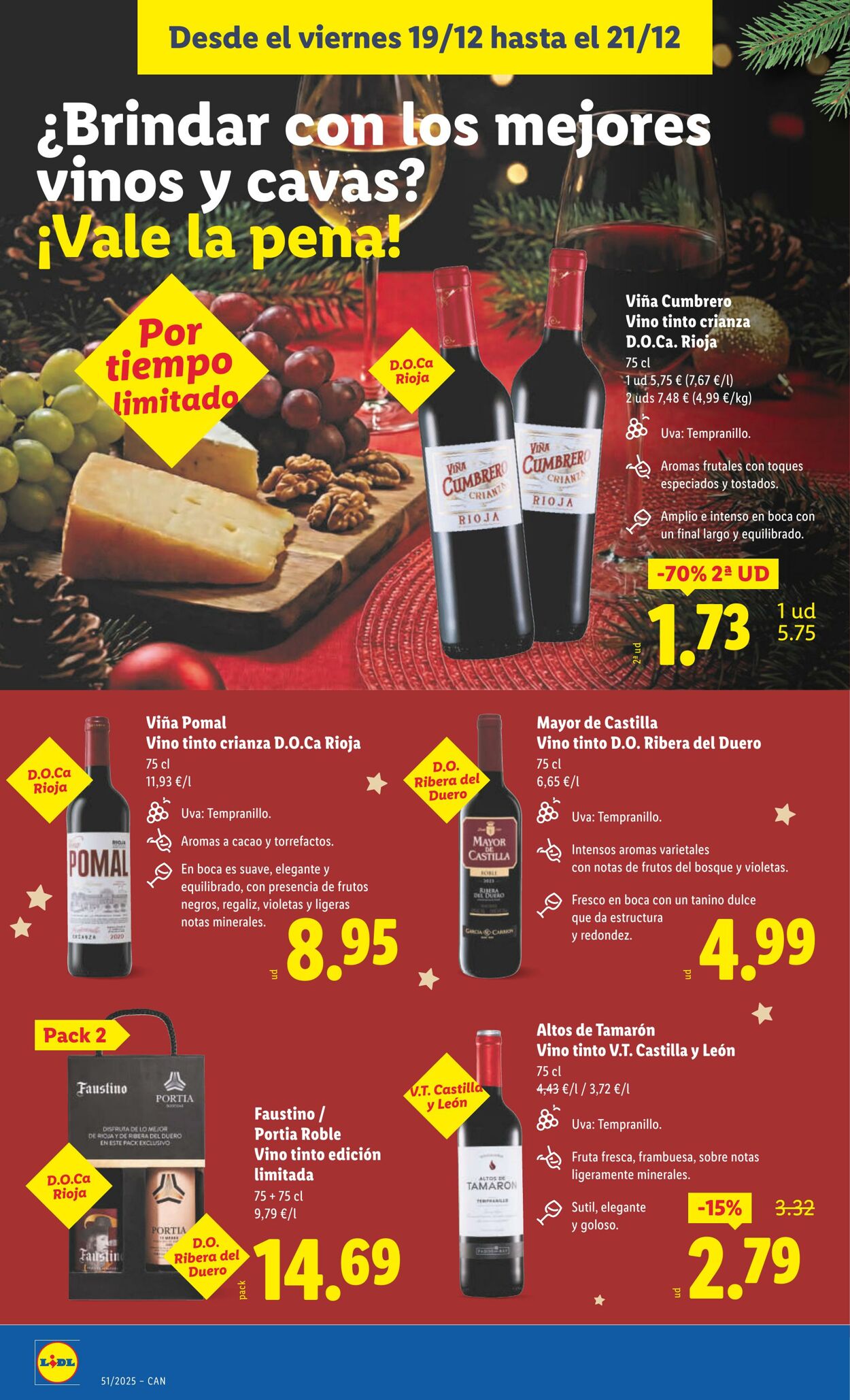 Folleto Lidl 15.12.2025 - 21.12.2025