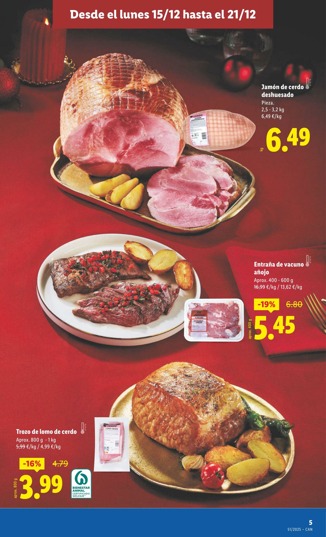 Folleto Lidl 15.12.2025 - 21.12.2025