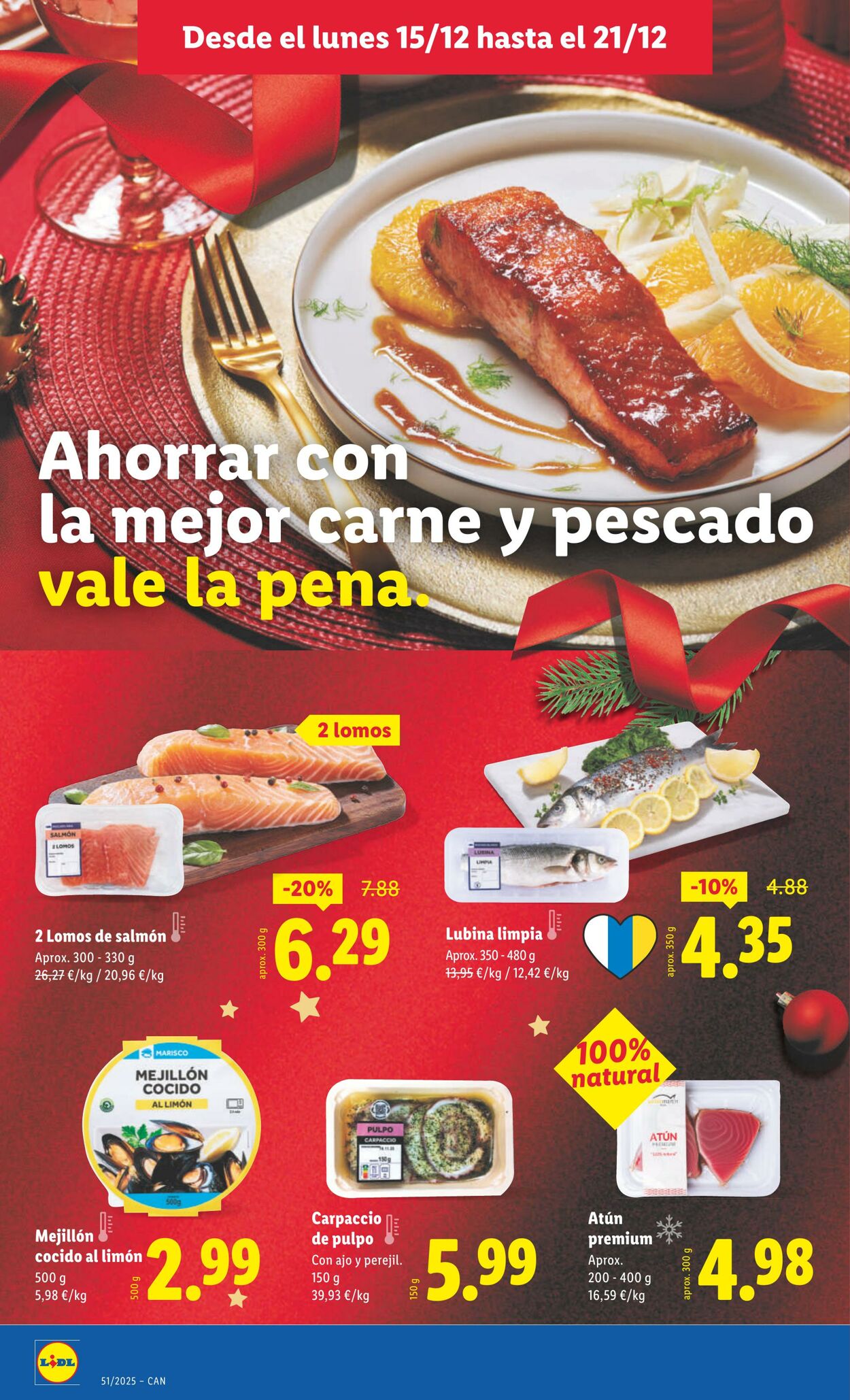 Folleto Lidl 15.12.2025 - 21.12.2025