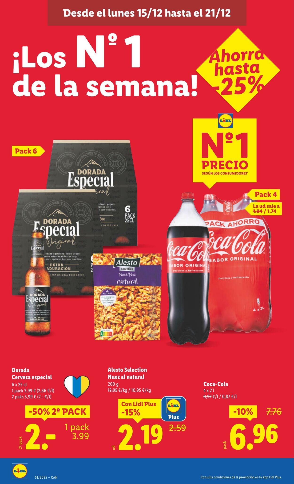 Folleto Lidl 15.12.2025 - 21.12.2025