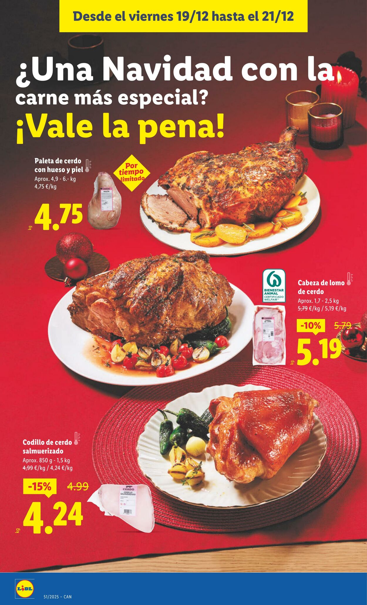 Folleto Lidl 15.12.2025 - 21.12.2025
