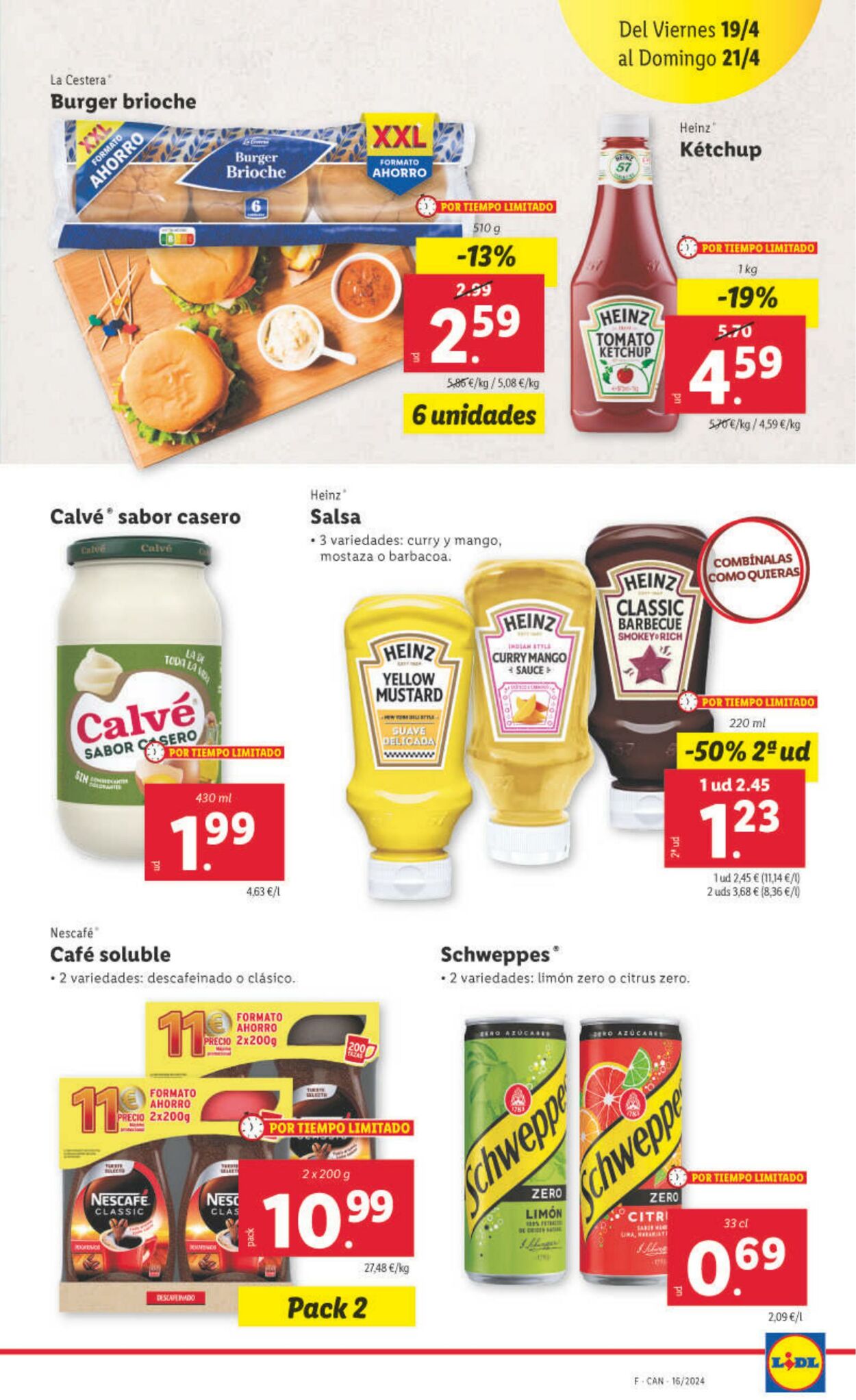 Folleto Lidl 15.04.2024 - 21.04.2024