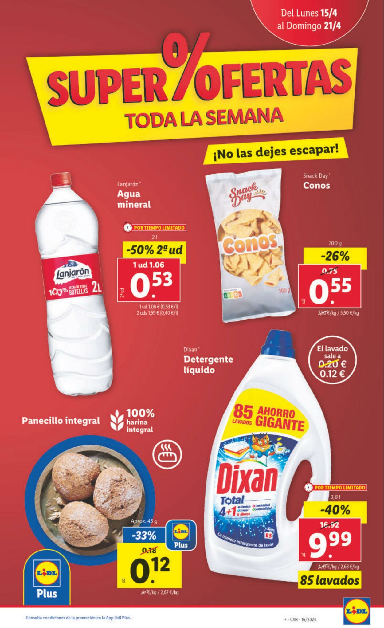 Folleto Lidl 15.04.2024 - 21.04.2024