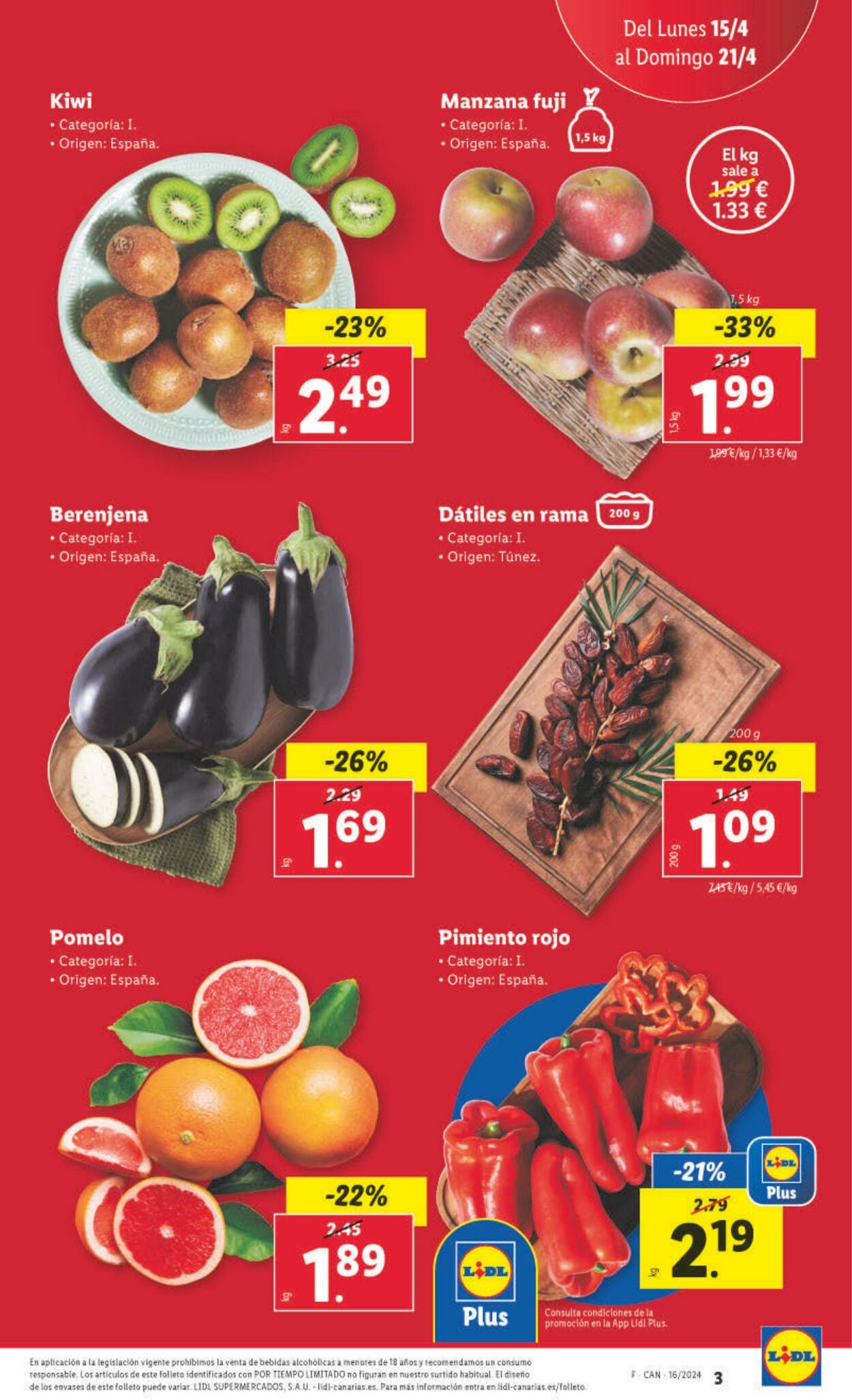 Folleto Lidl 15.04.2024 - 21.04.2024