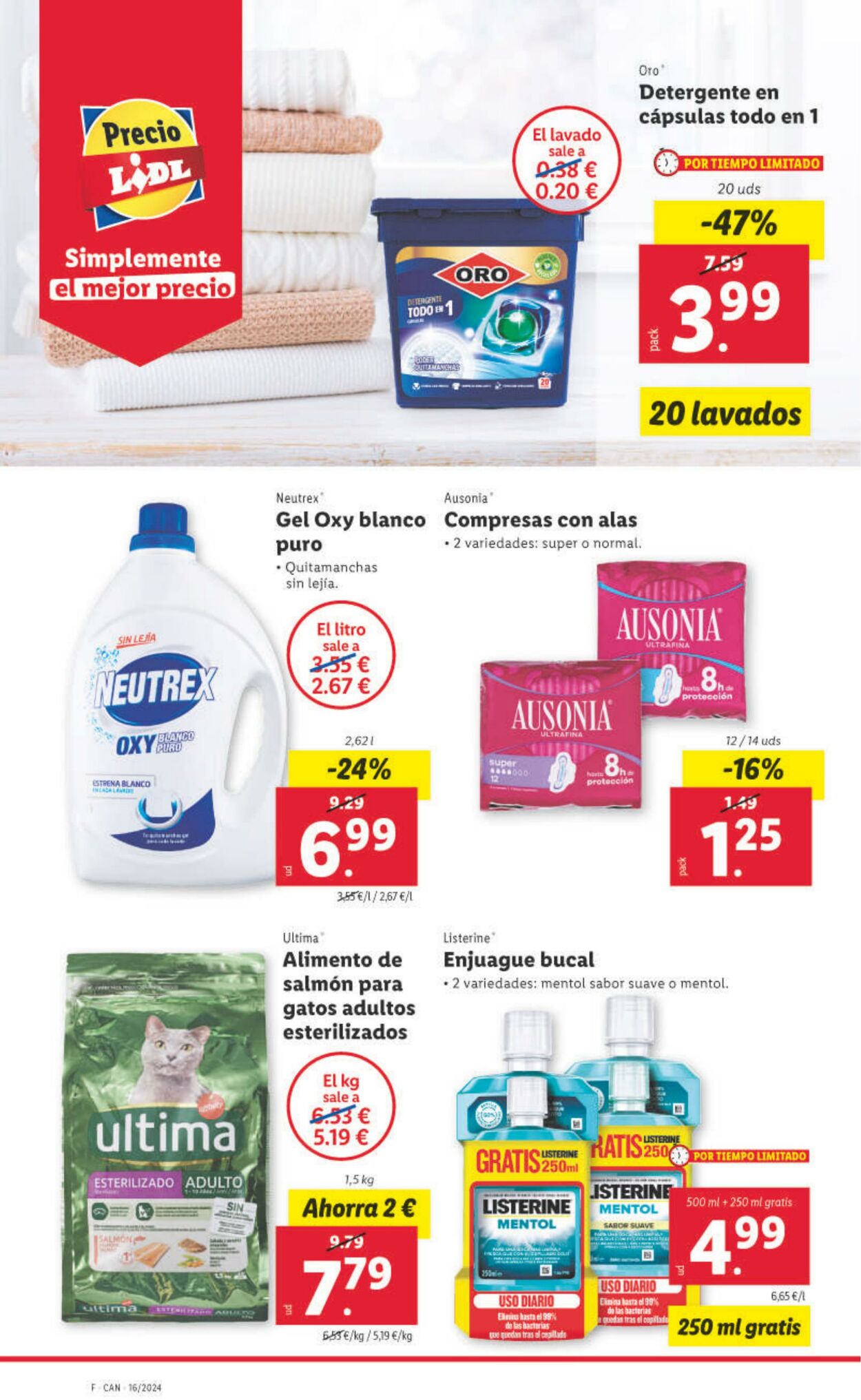 Folleto Lidl 15.04.2024 - 21.04.2024