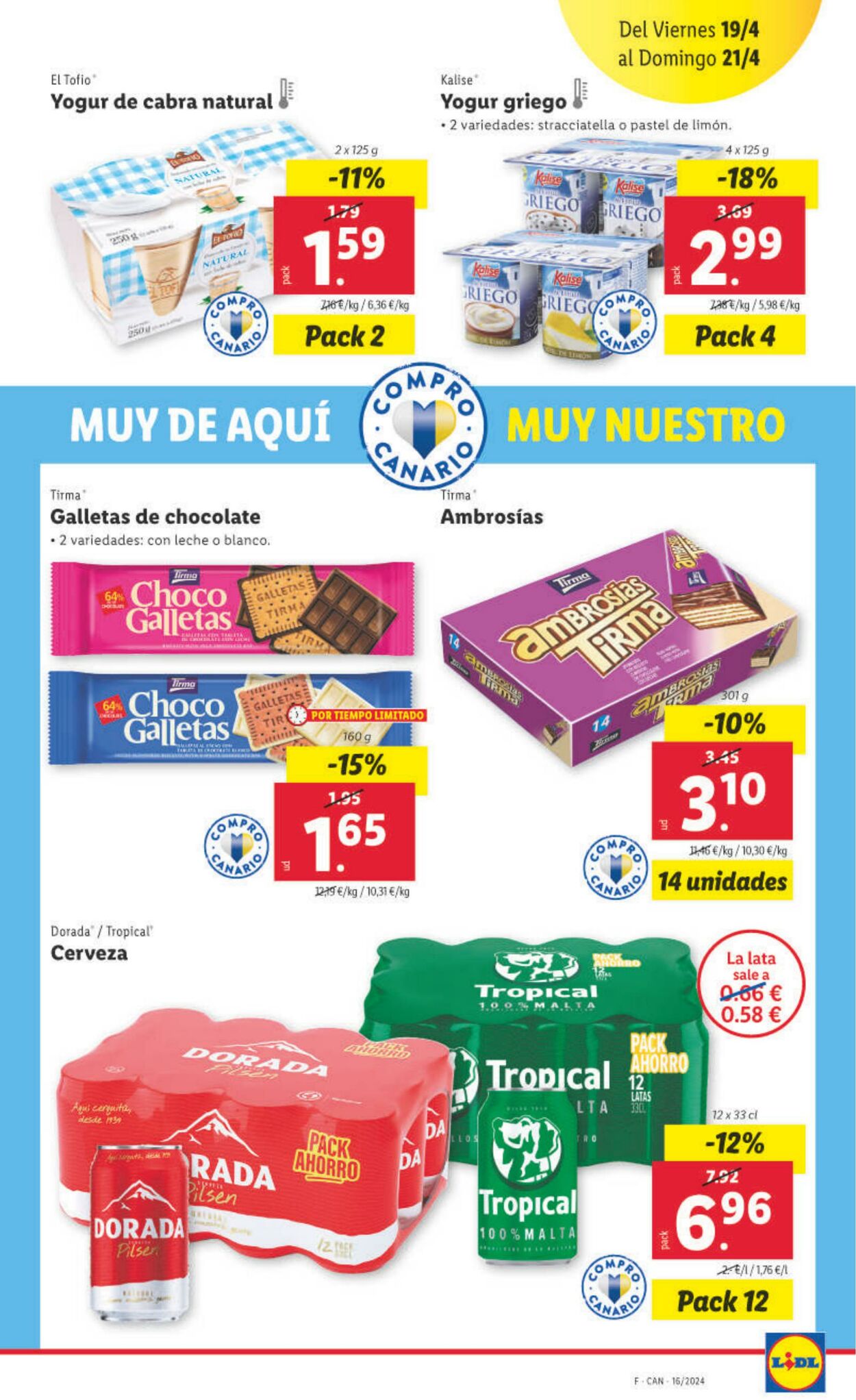 Folleto Lidl 15.04.2024 - 21.04.2024