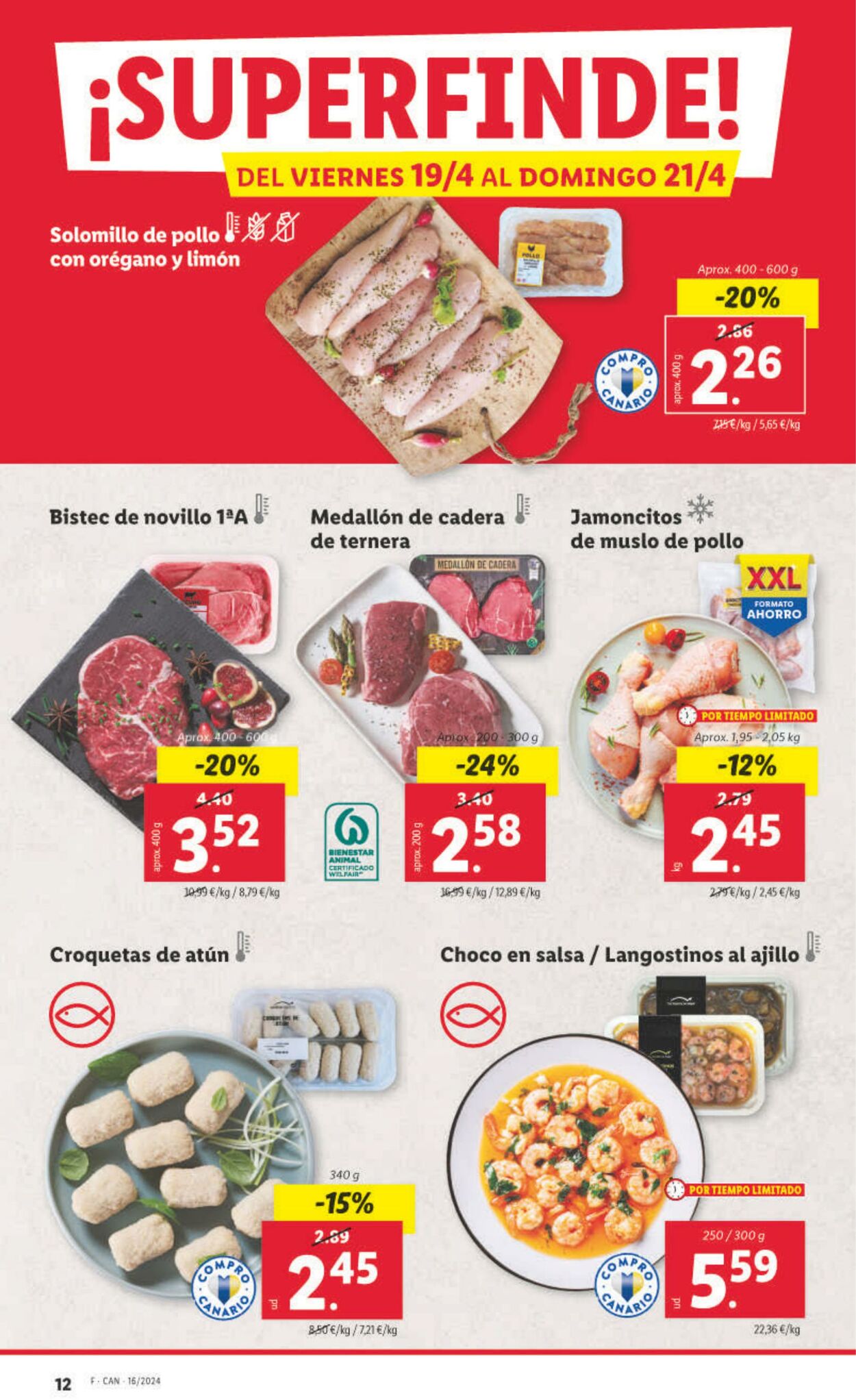 Folleto Lidl 15.04.2024 - 21.04.2024