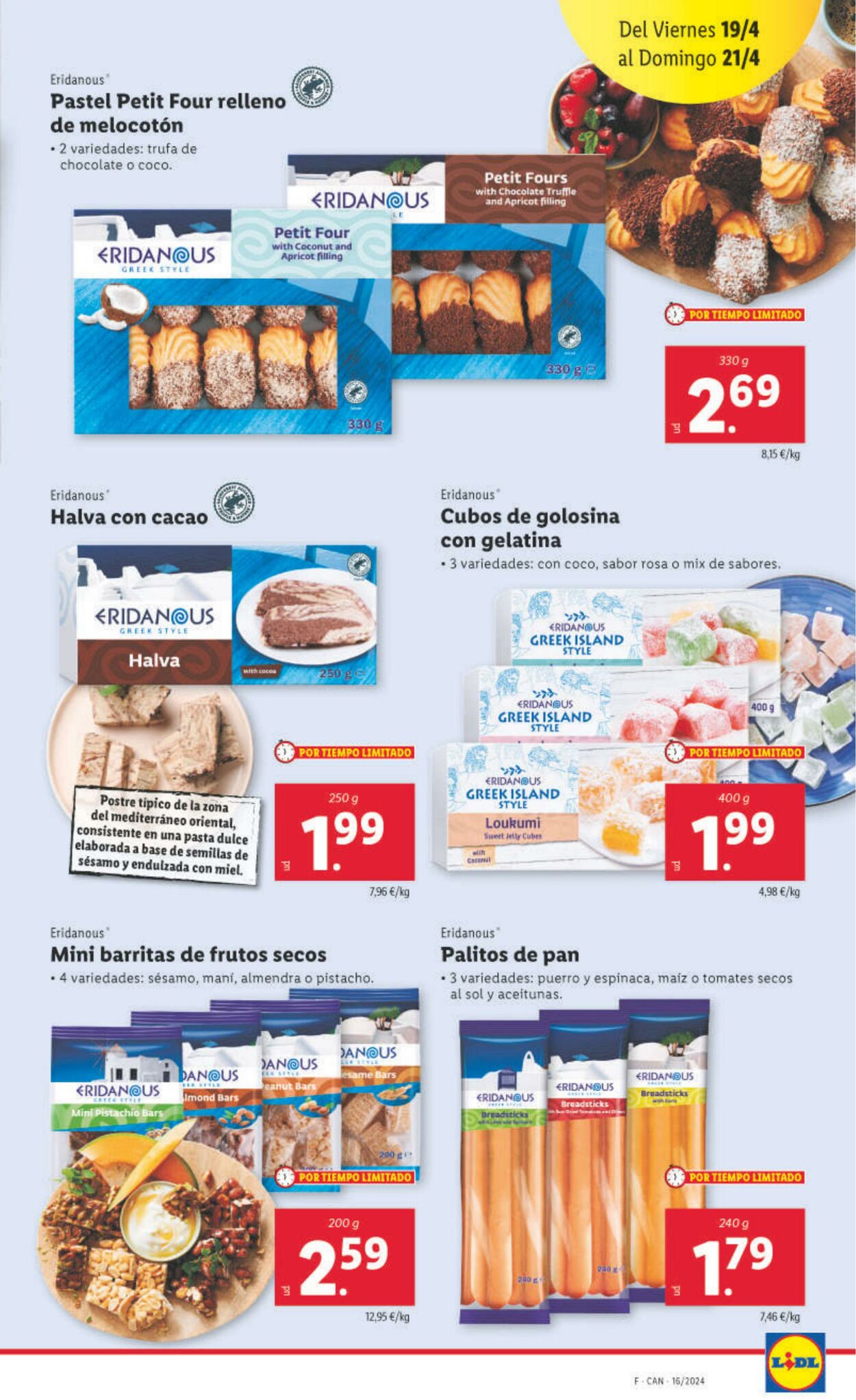 Folleto Lidl 15.04.2024 - 21.04.2024