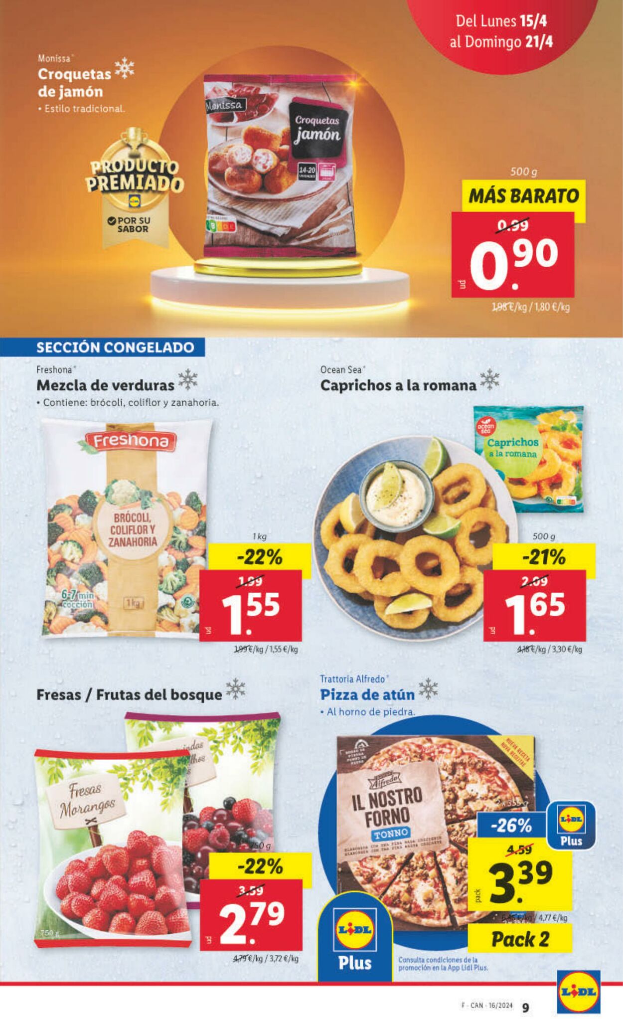 Folleto Lidl 15.04.2024 - 21.04.2024