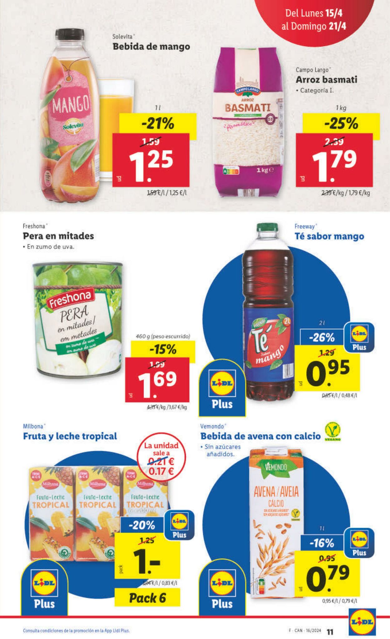 Folleto Lidl 15.04.2024 - 21.04.2024