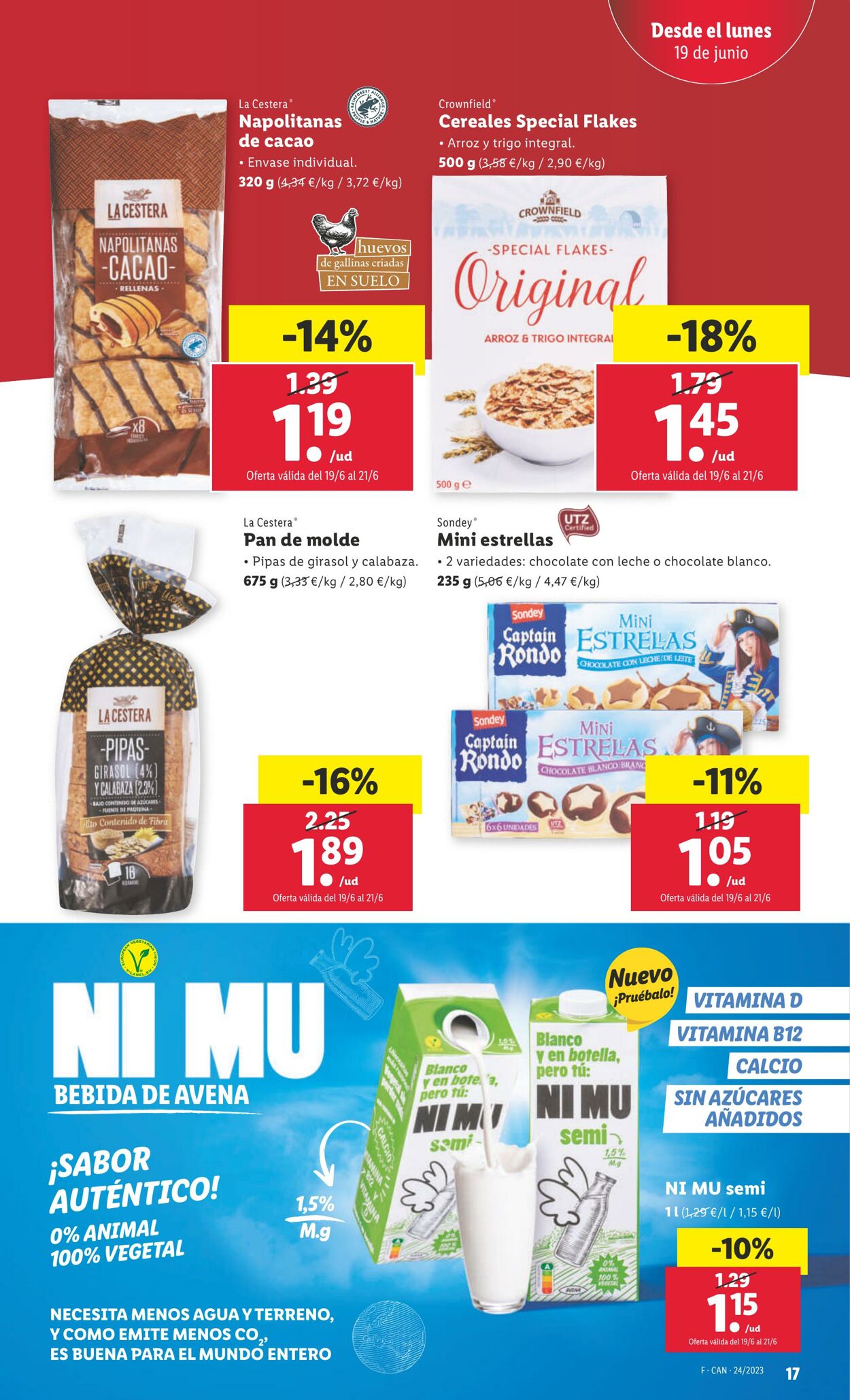 Folleto Lidl 15.06.2023 - 21.06.2023