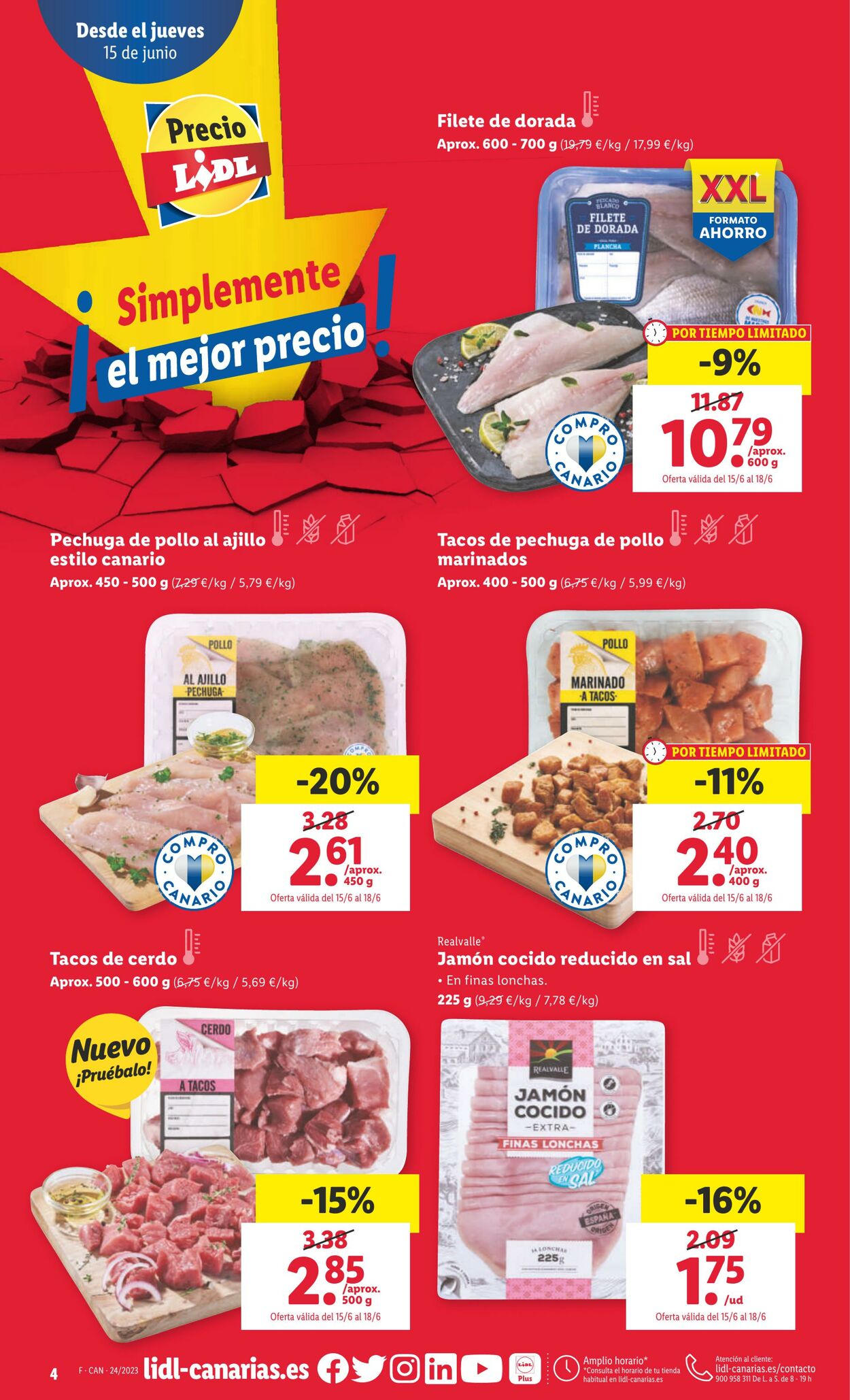 Folleto Lidl 15.06.2023 - 21.06.2023