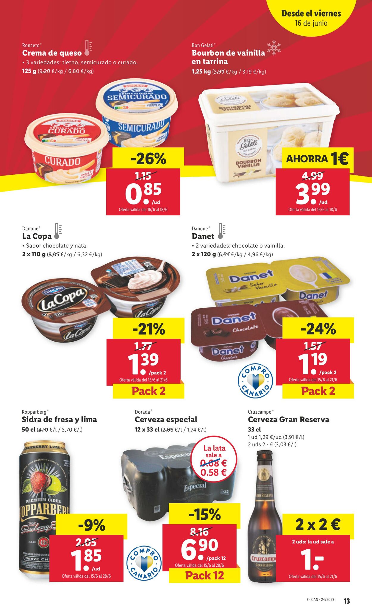 Folleto Lidl 15.06.2023 - 21.06.2023