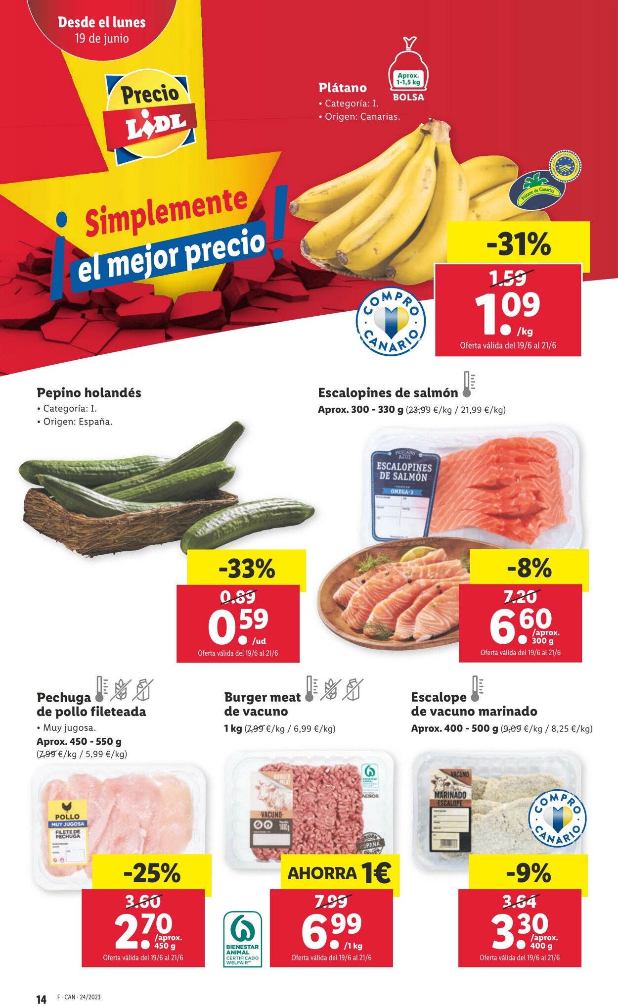 Folleto Lidl 15.06.2023 - 21.06.2023