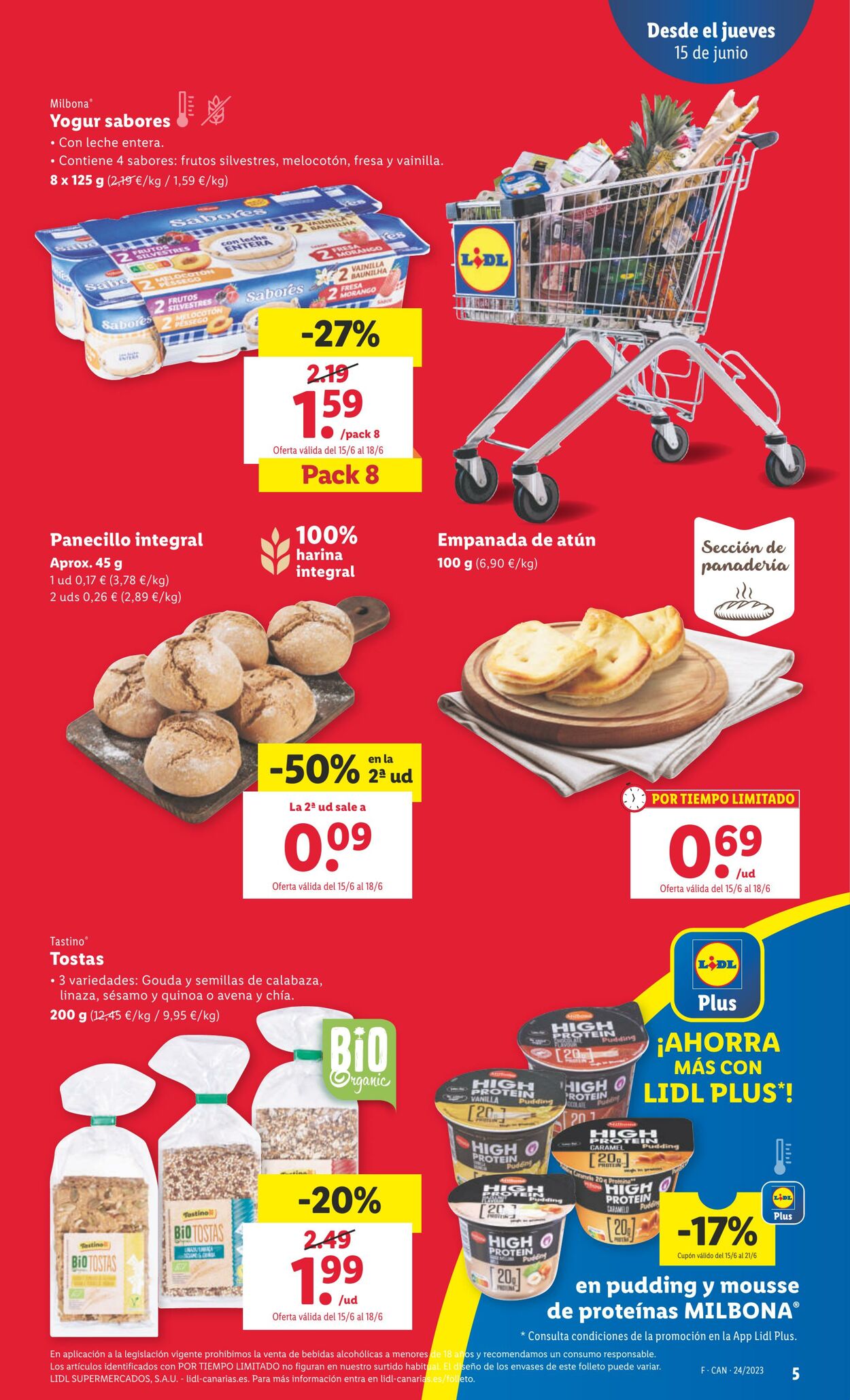 Folleto Lidl 15.06.2023 - 21.06.2023