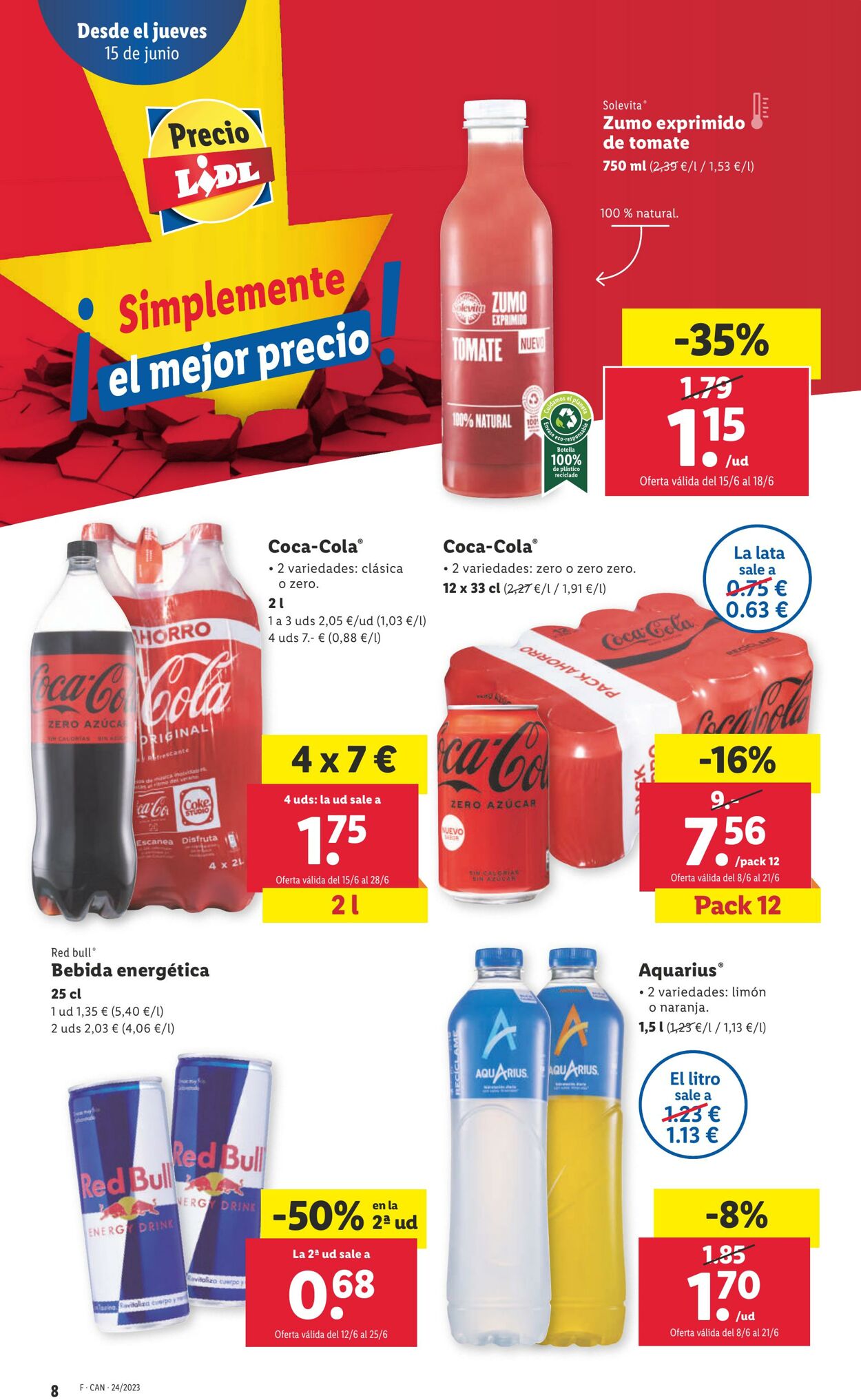 Folleto Lidl 15.06.2023 - 21.06.2023