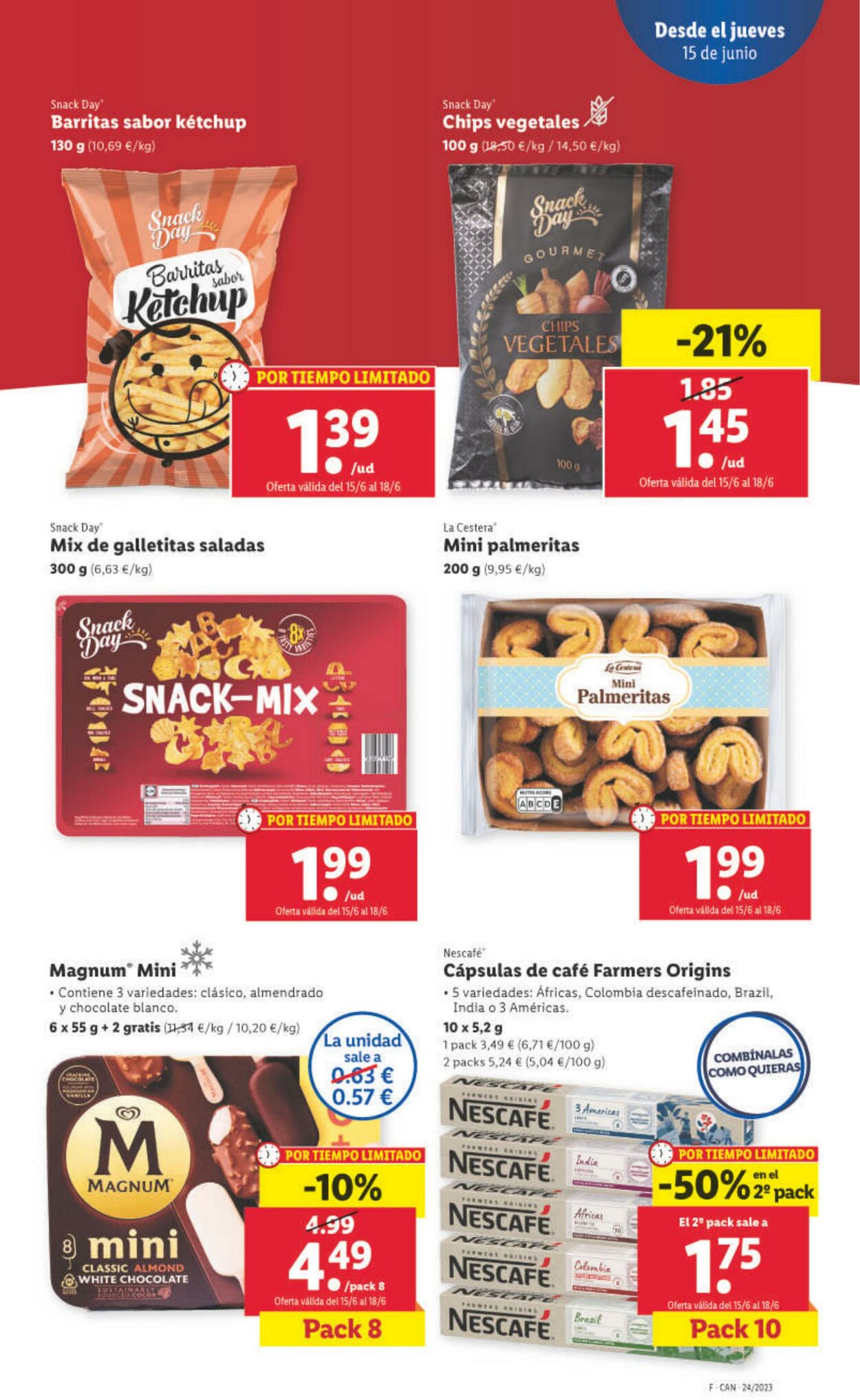 Folleto Lidl 15.06.2023 - 21.06.2023