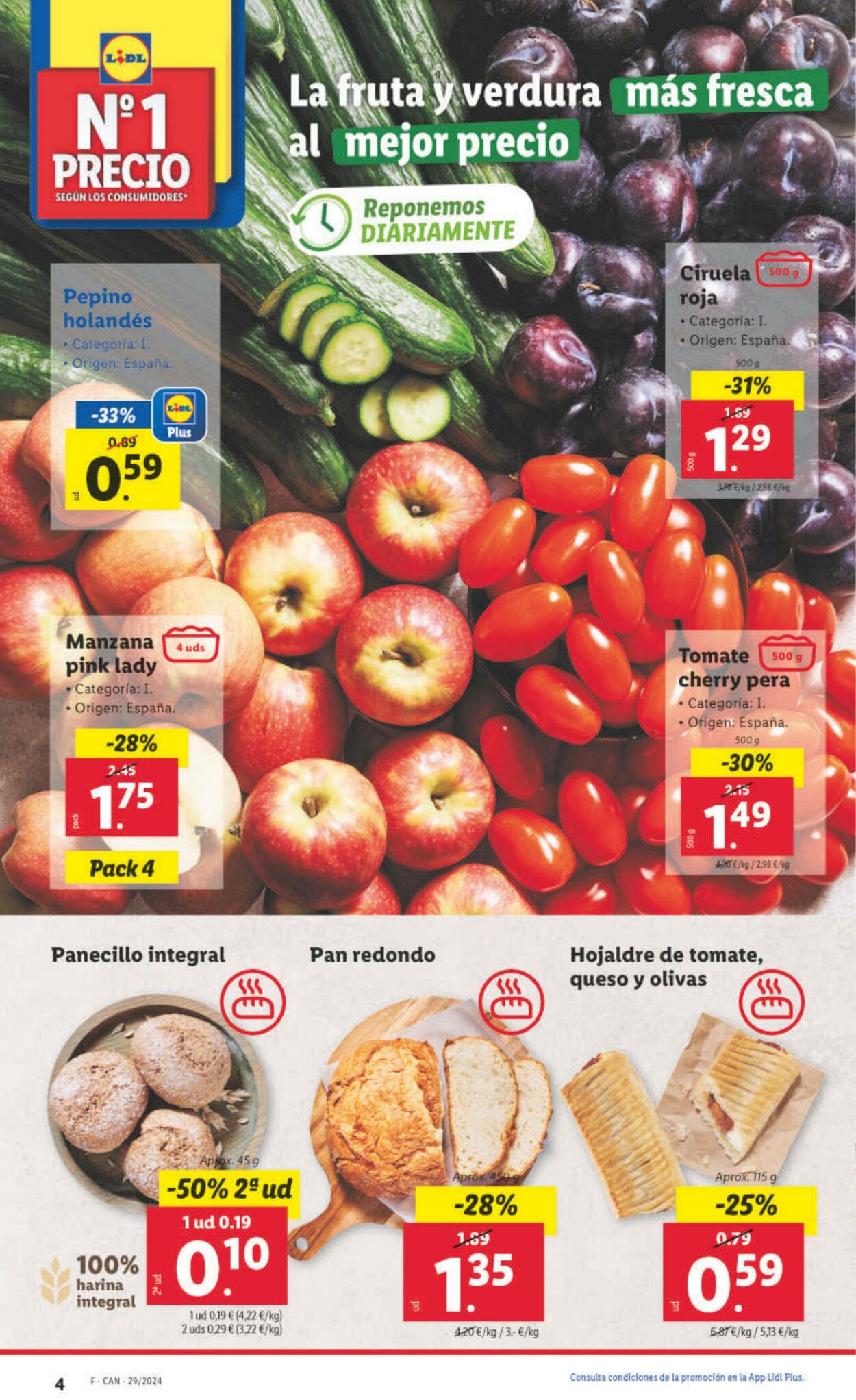 Folleto Lidl 15.07.2024 - 21.07.2024