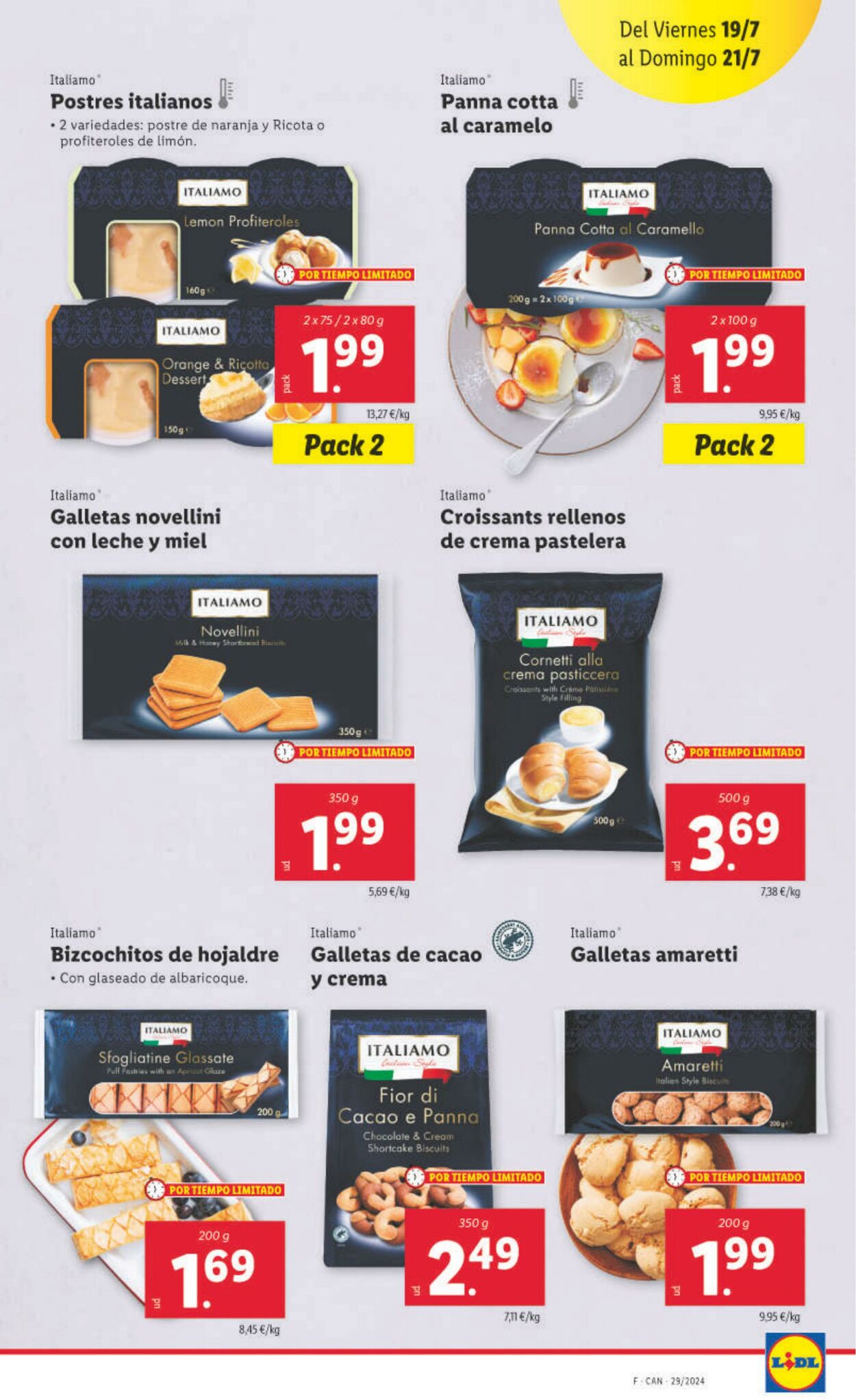 Folleto Lidl 15.07.2024 - 21.07.2024