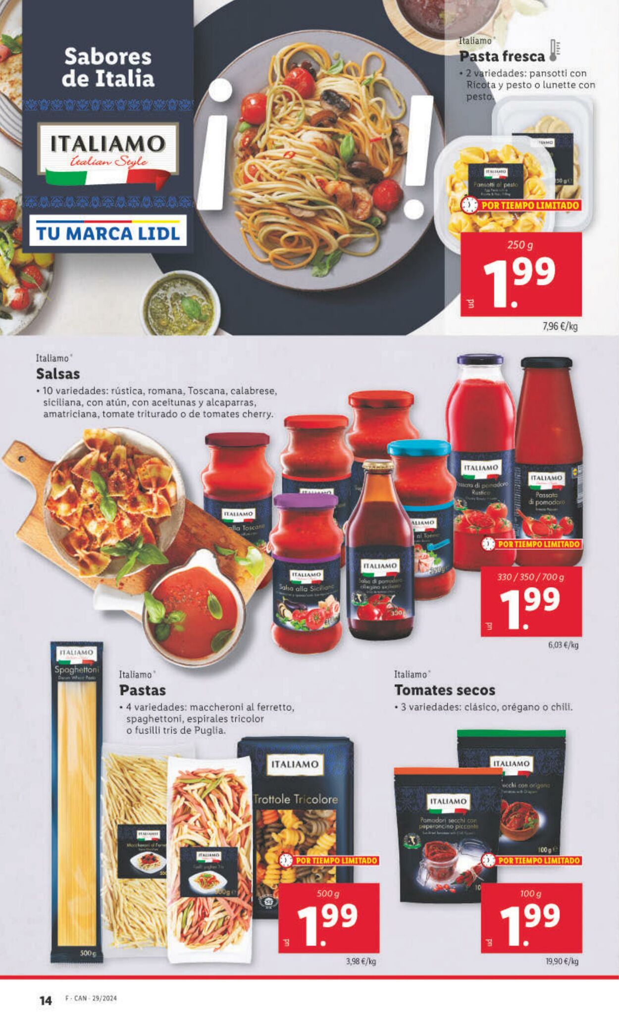 Folleto Lidl 15.07.2024 - 21.07.2024