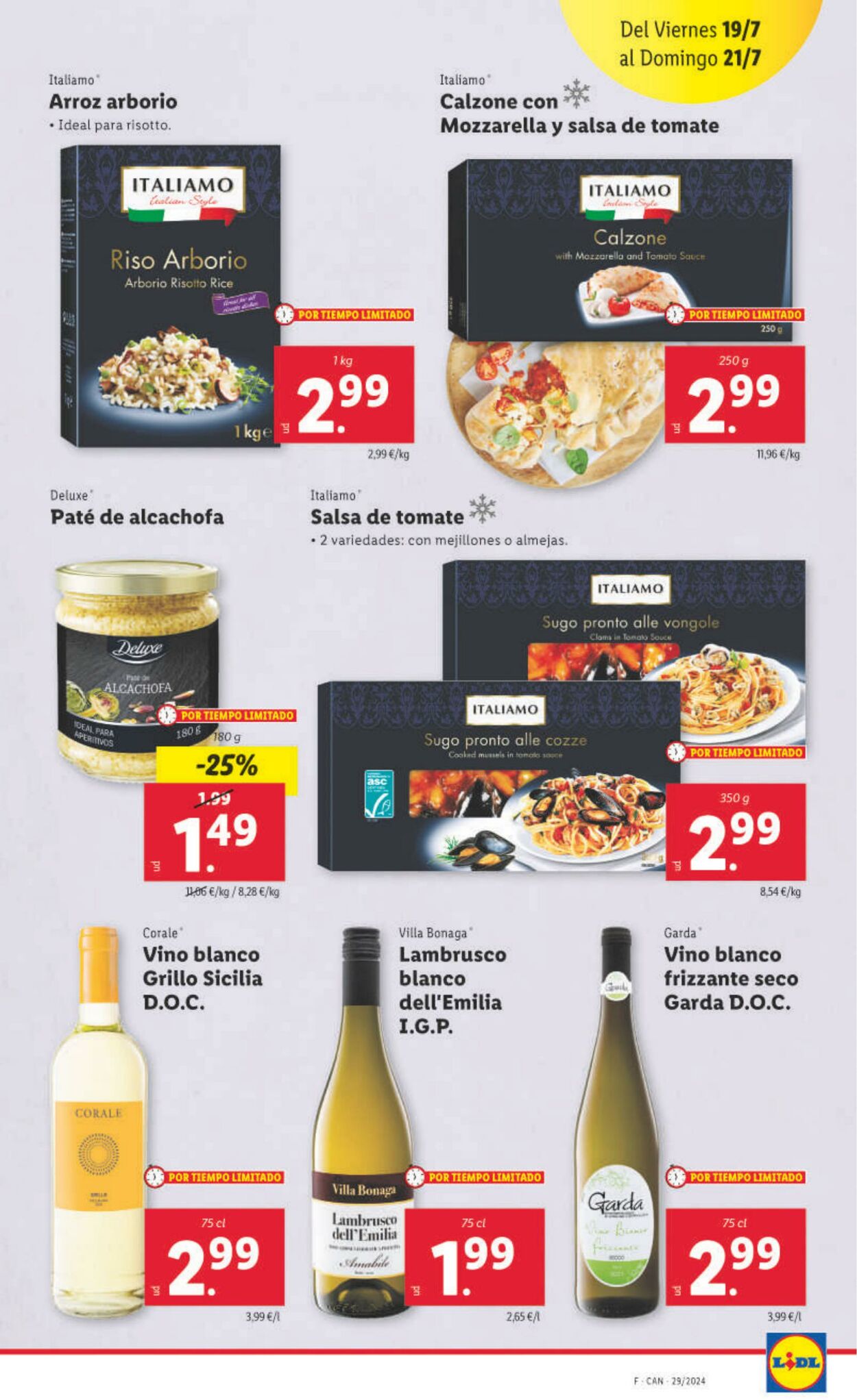 Folleto Lidl 15.07.2024 - 21.07.2024