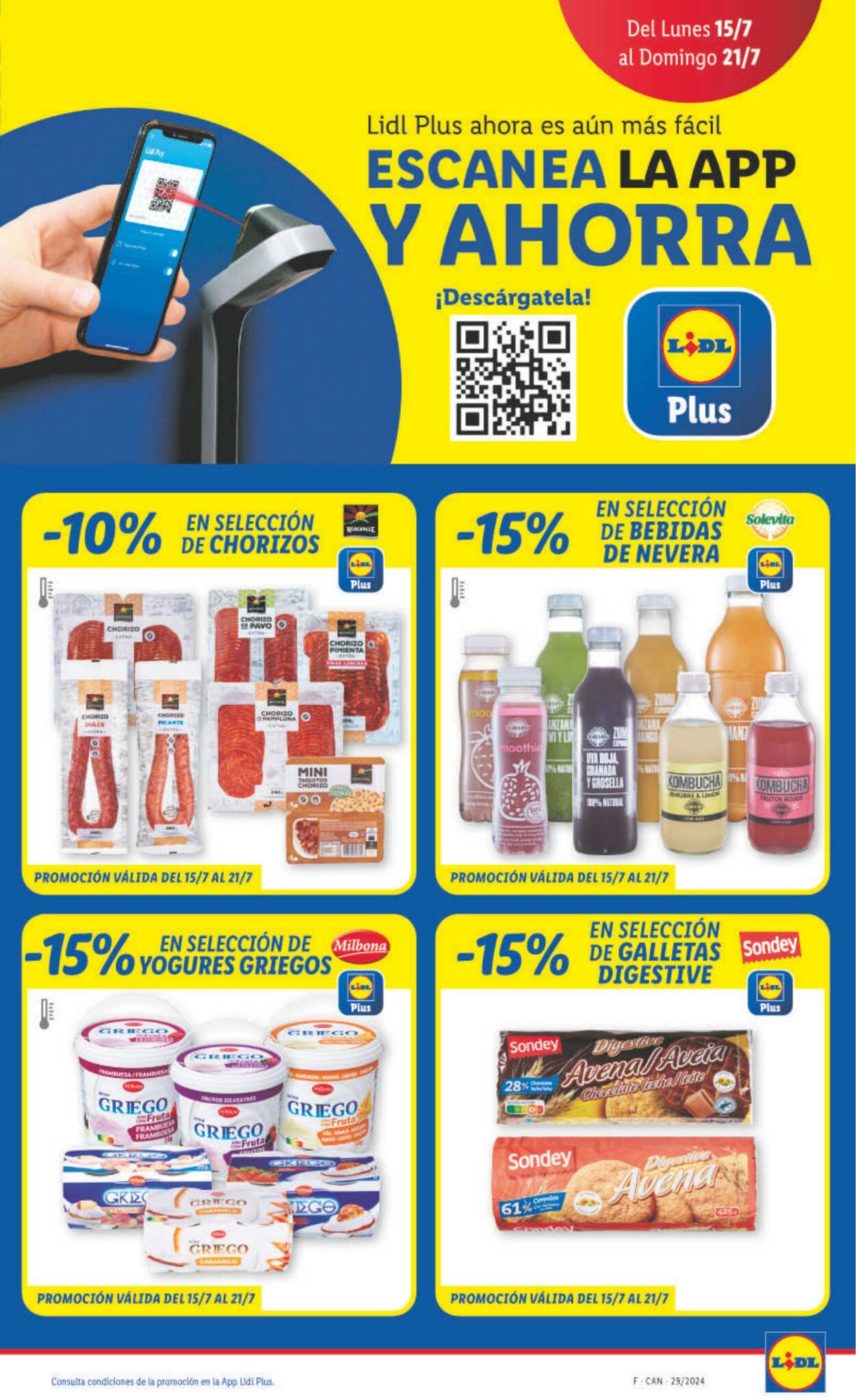 Folleto Lidl 15.07.2024 - 21.07.2024