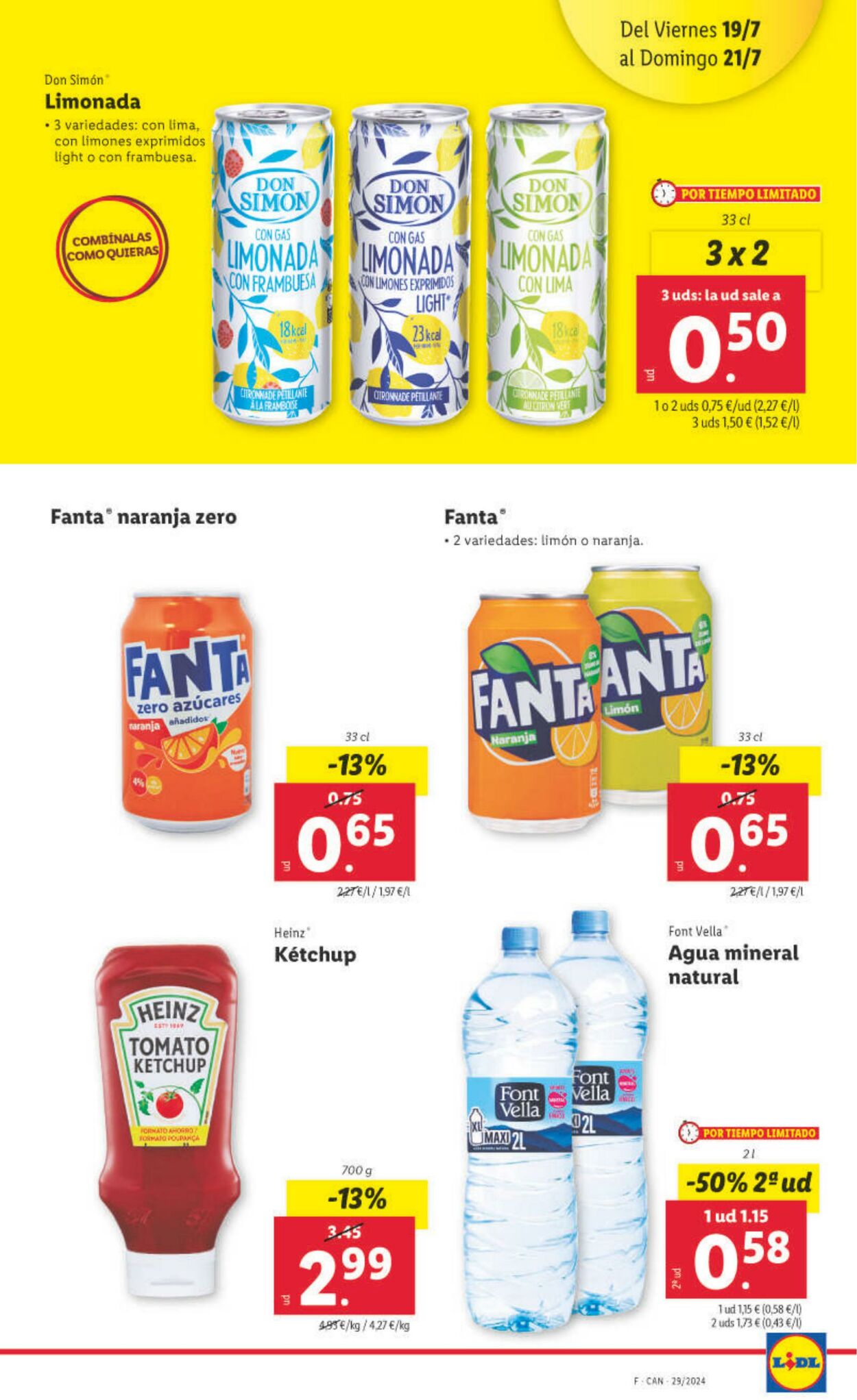 Folleto Lidl 15.07.2024 - 21.07.2024