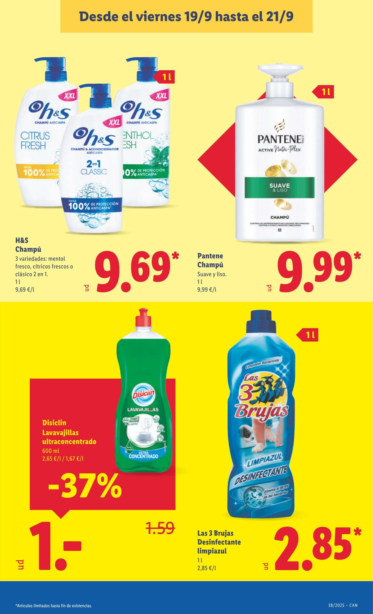Folleto Lidl 15.09.2025 - 21.09.2025