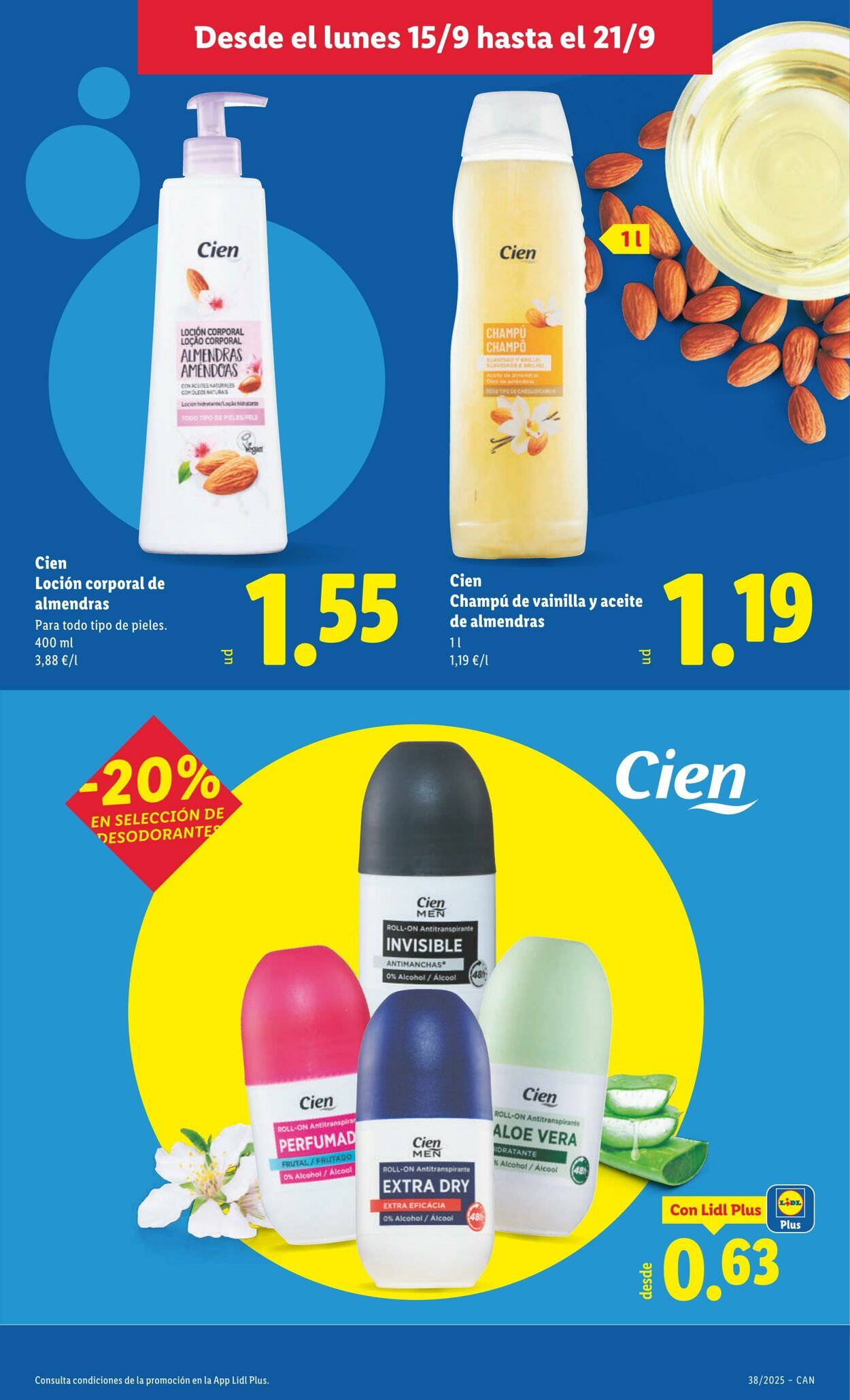 Folleto Lidl 15.09.2025 - 21.09.2025